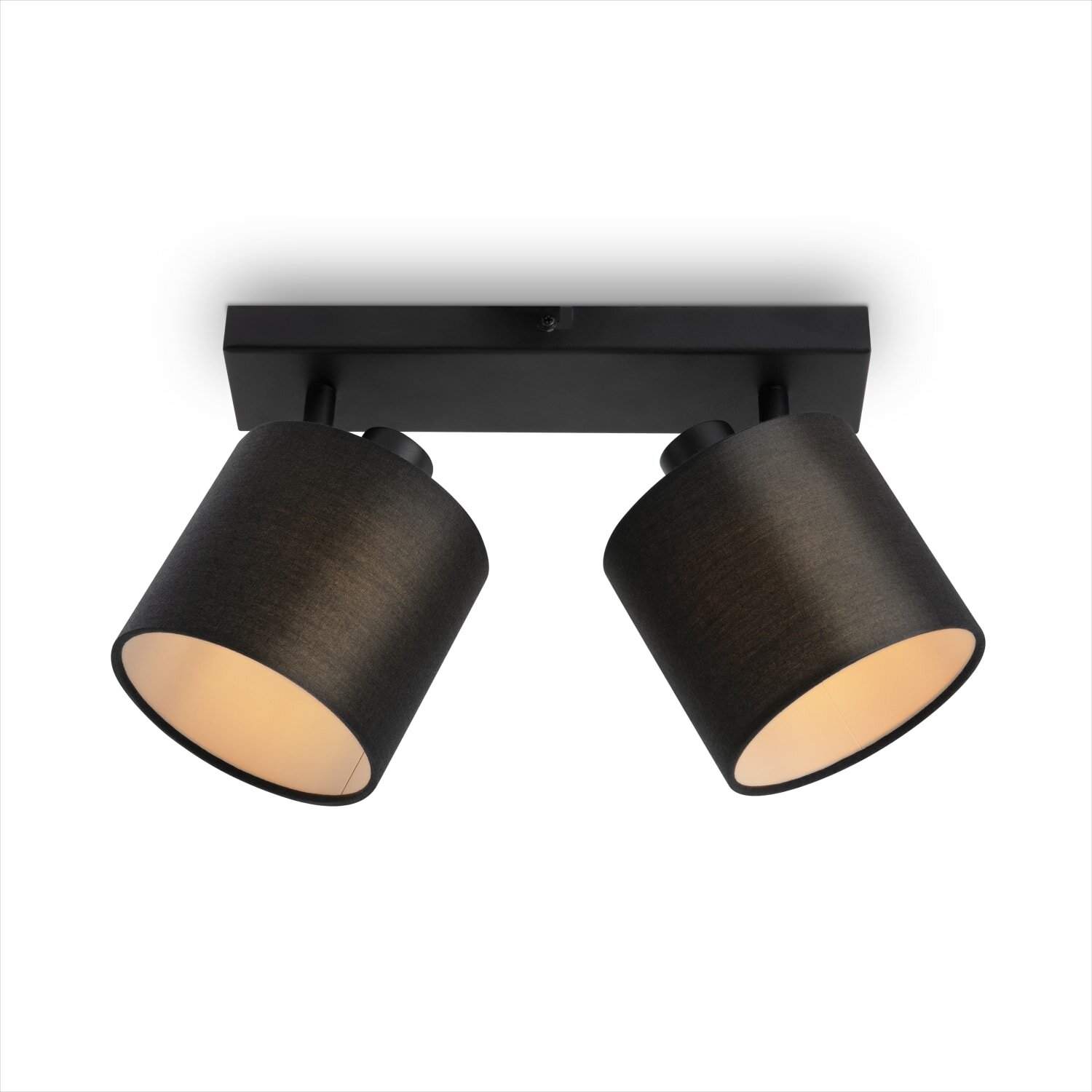 teppich.pl Lampa ścienno-sufitowa Alina czarno-biały