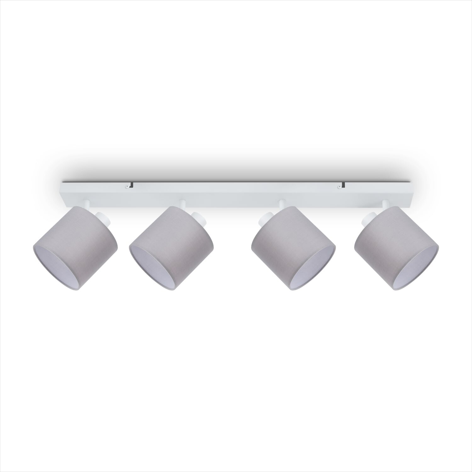 teppich.pl Lampa ścienno-sufitowa Alina jasnoszary