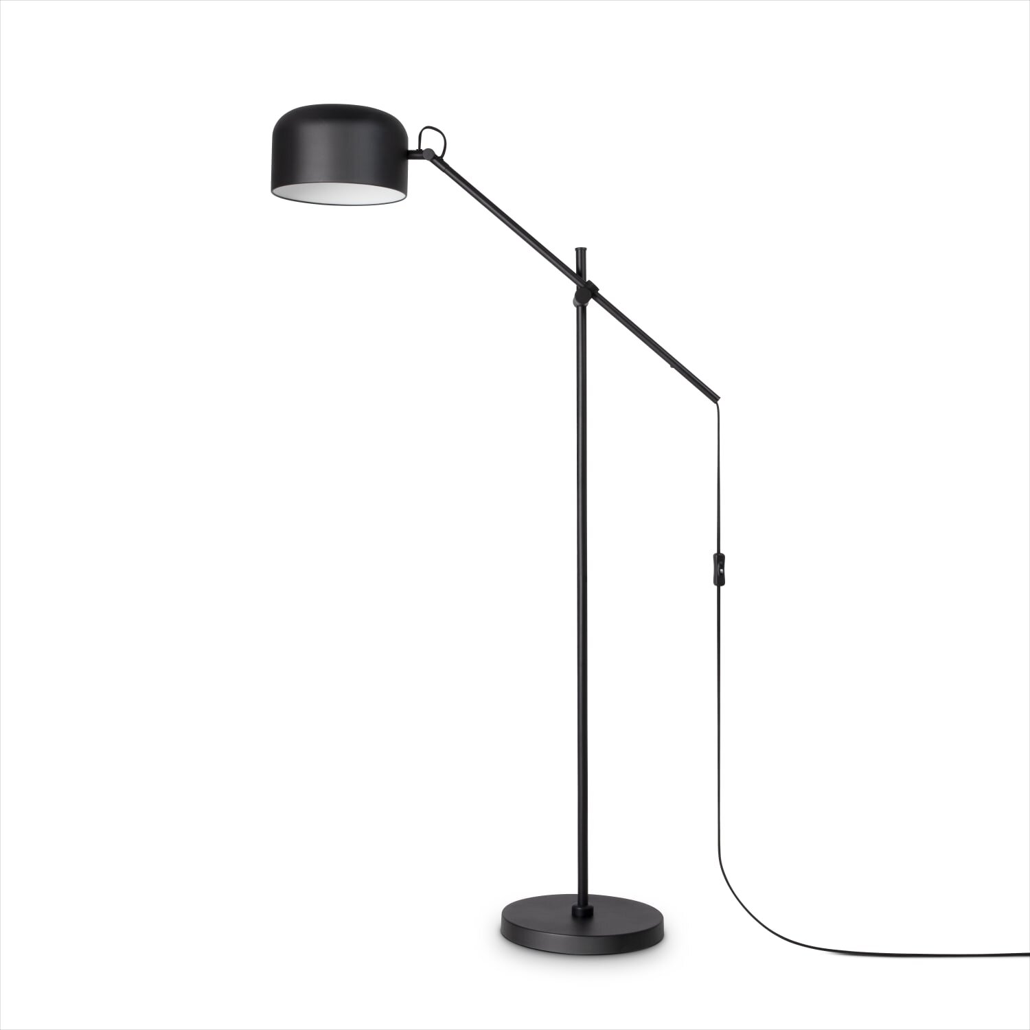 teppich.pl Lampa stojąca Bovel czarny