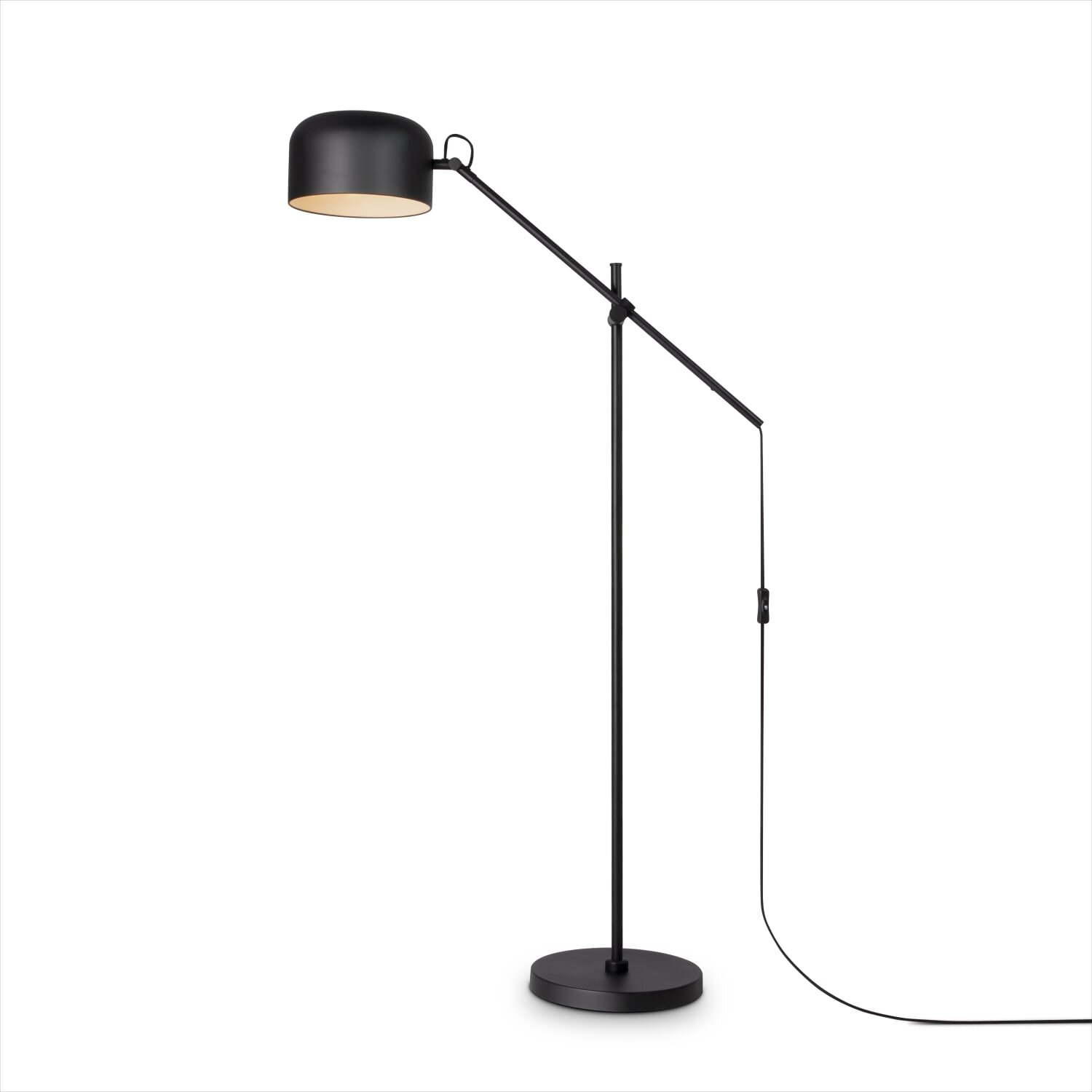 teppich.pl Lampa stojąca Bovel czarny
