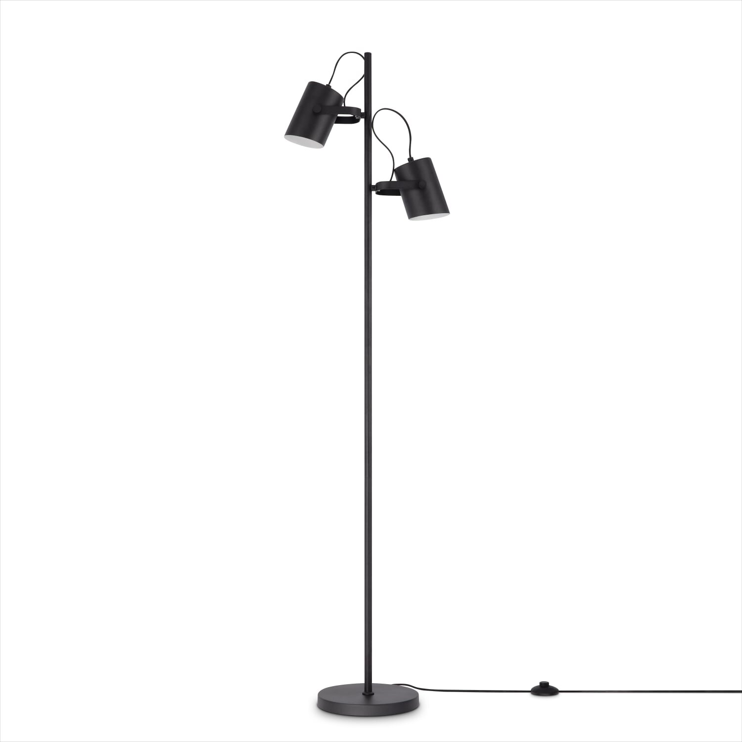 teppich.pl Lampa stojąca Caleo czarny