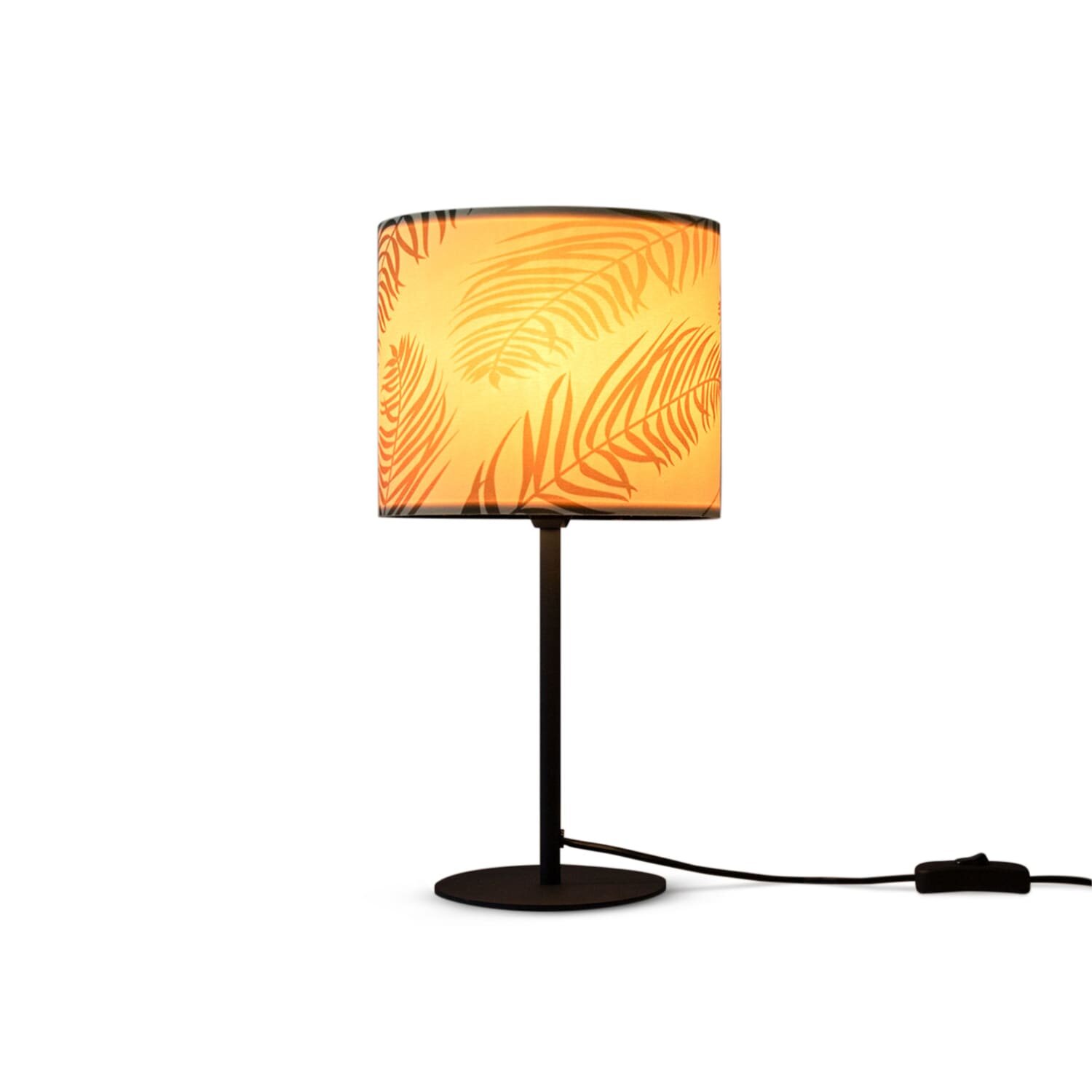 teppich.pl Lampa stołowa Elio ciemnozielony