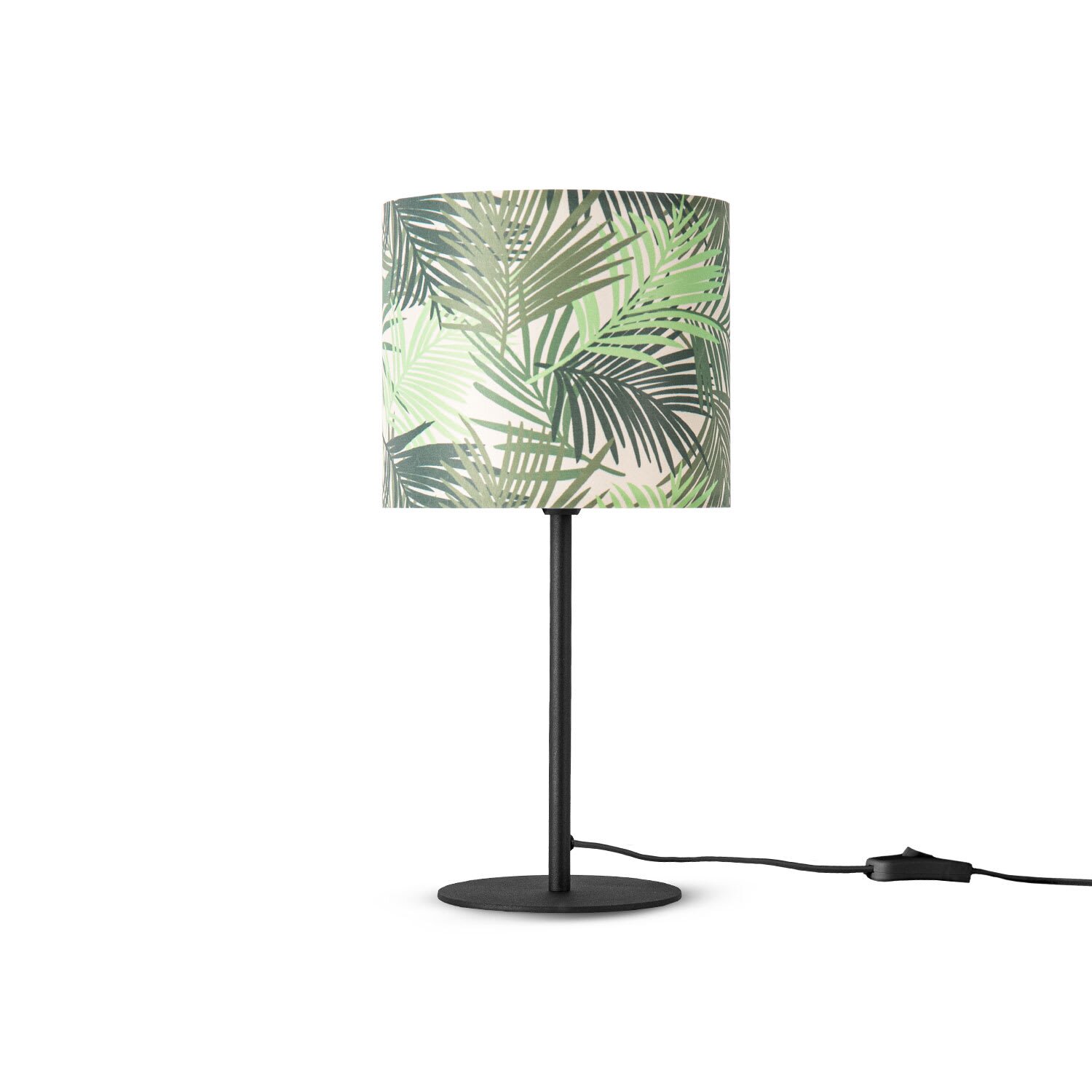 teppich.pl Lampa stołowa Elio ciemnozielony