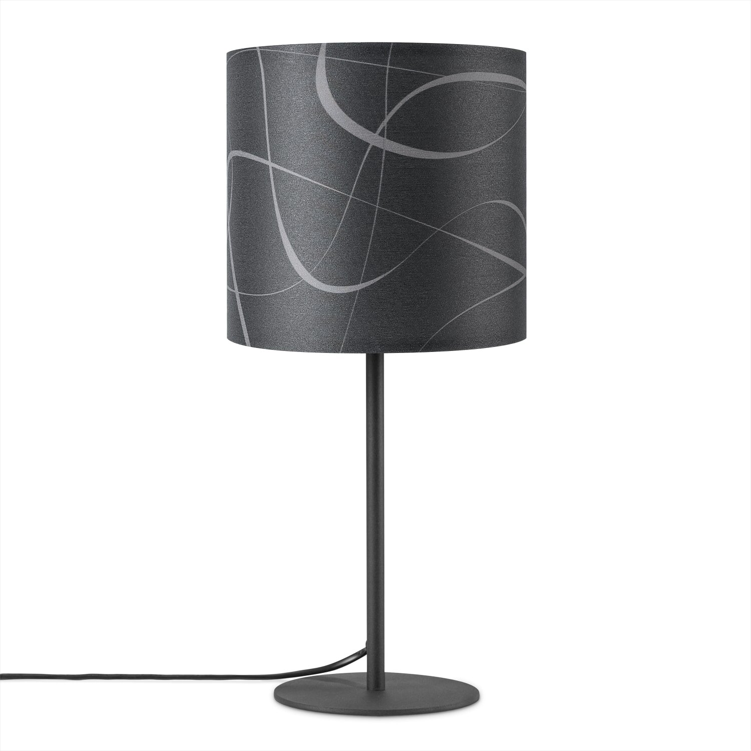 teppich.pl Lampa stołowa Elio czarny