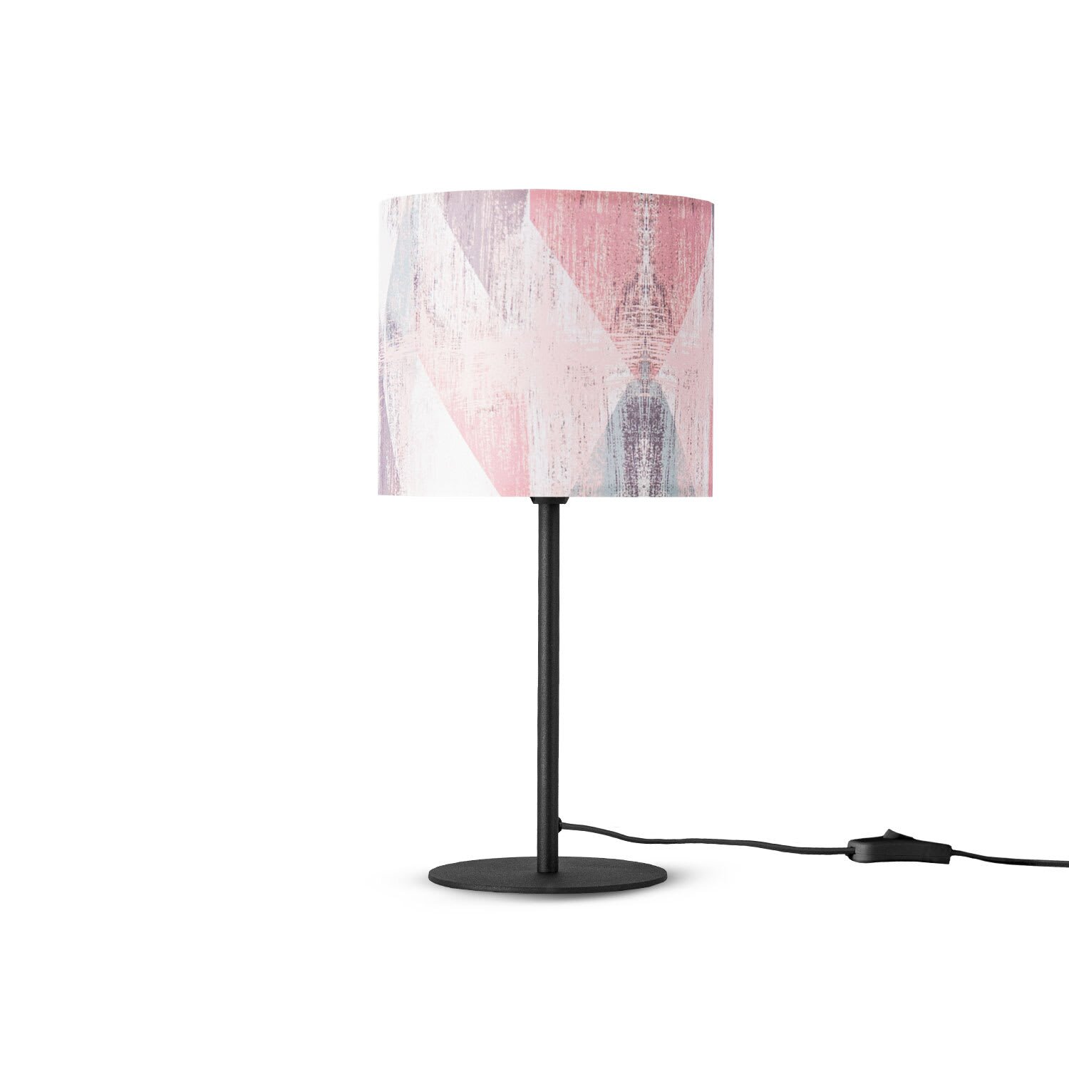 teppich.pl Lampa stołowa Elio różowy
