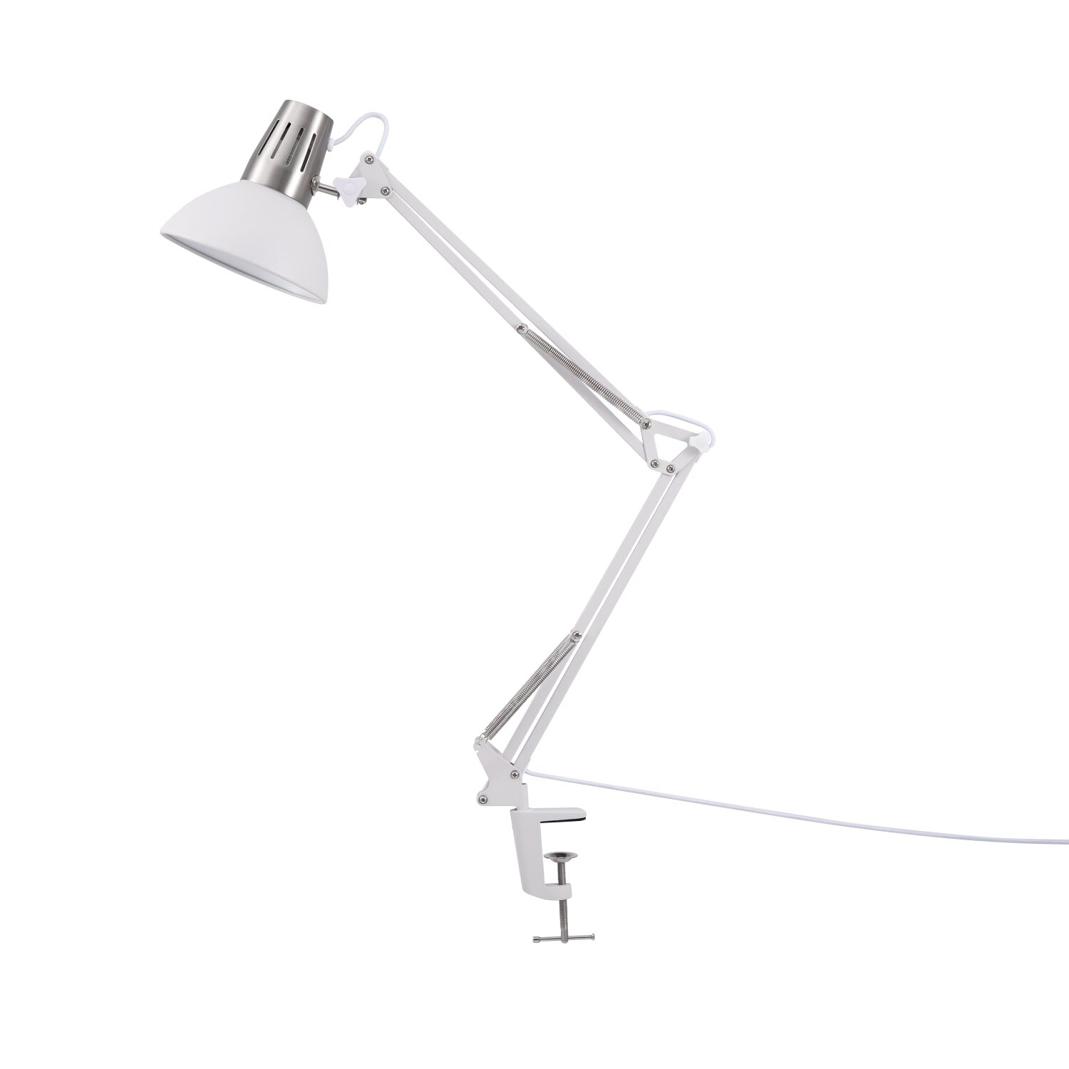 teppich.pl Lampa stołowa Eloise srebro