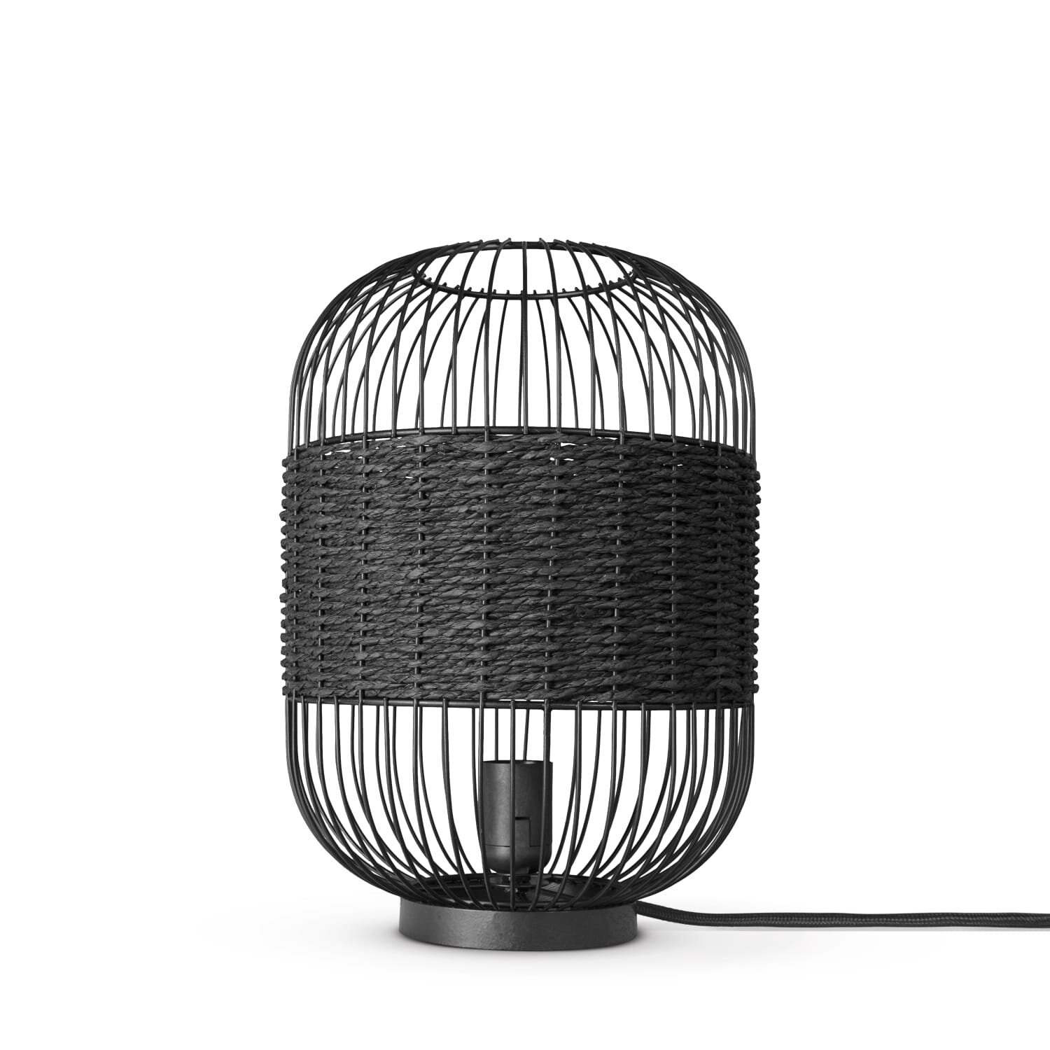 teppich.pl Lampa stołowa Taro czarny