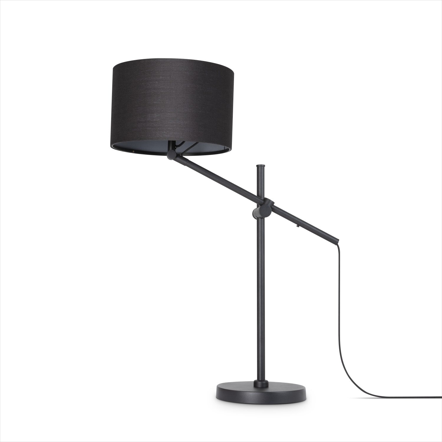 teppich.pl Lampa stołowa Tony czarny