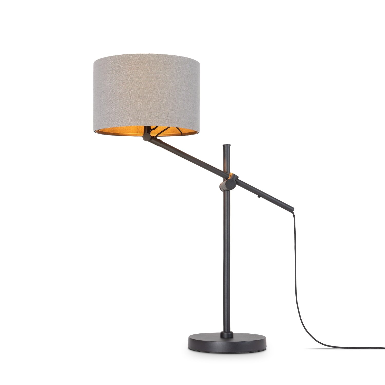 teppich.pl Lampa stołowa Tony szary