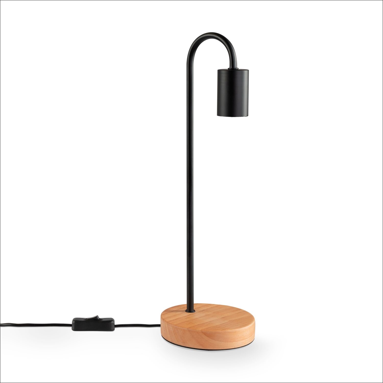 teppich.pl Lampa stołowa Walen czarny