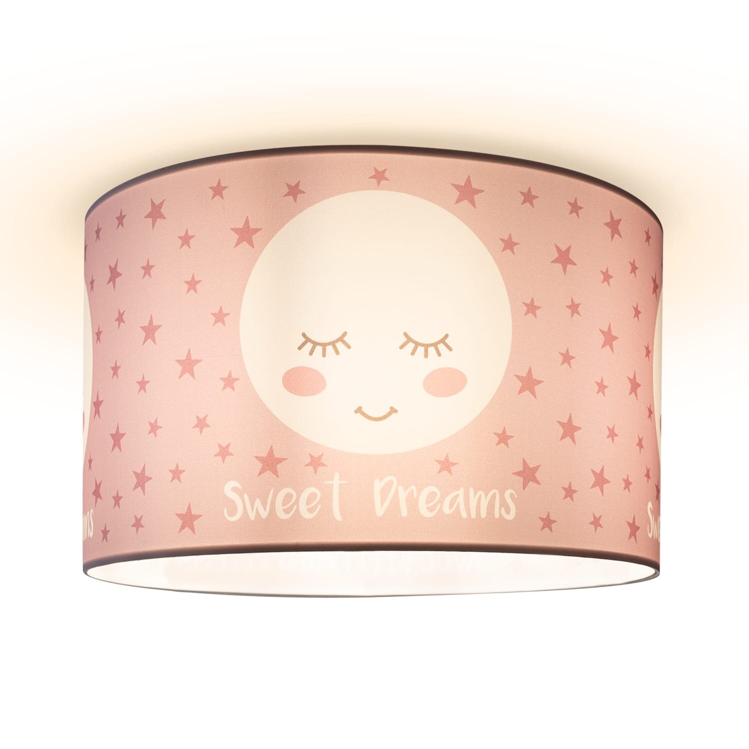teppich.pl Lampa sufitowa Aleynia różowy