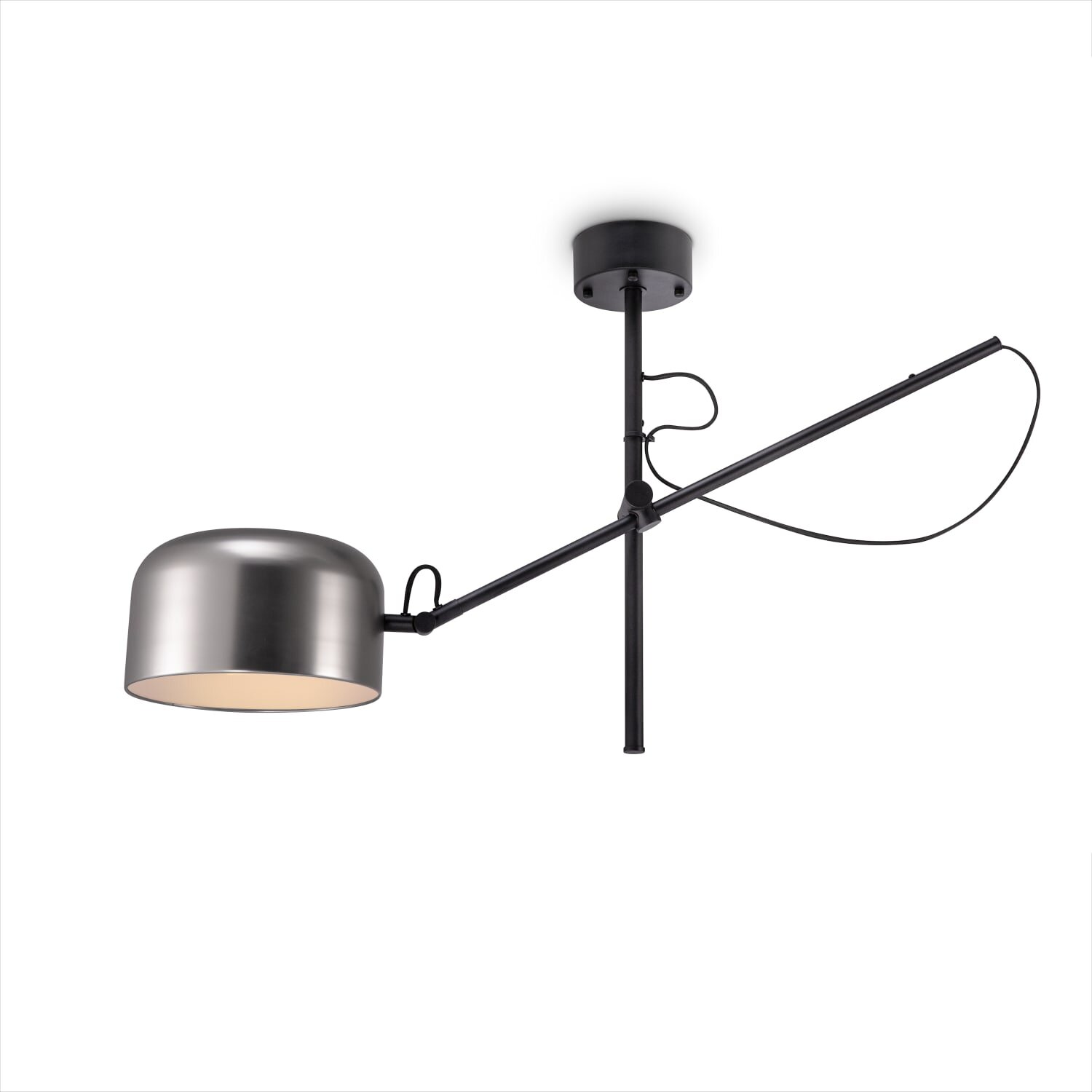 teppich.pl Lampa sufitowa Bovel nikiel