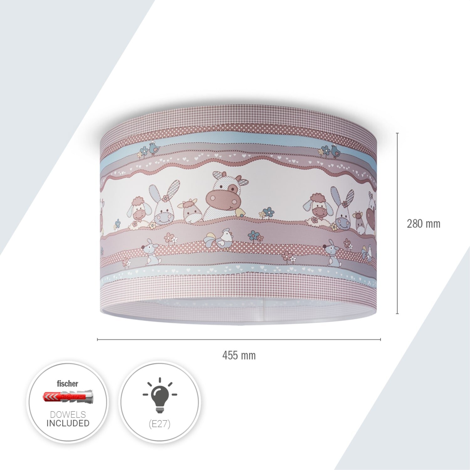 teppich.pl Lampa sufitowa Kosmos beżowy