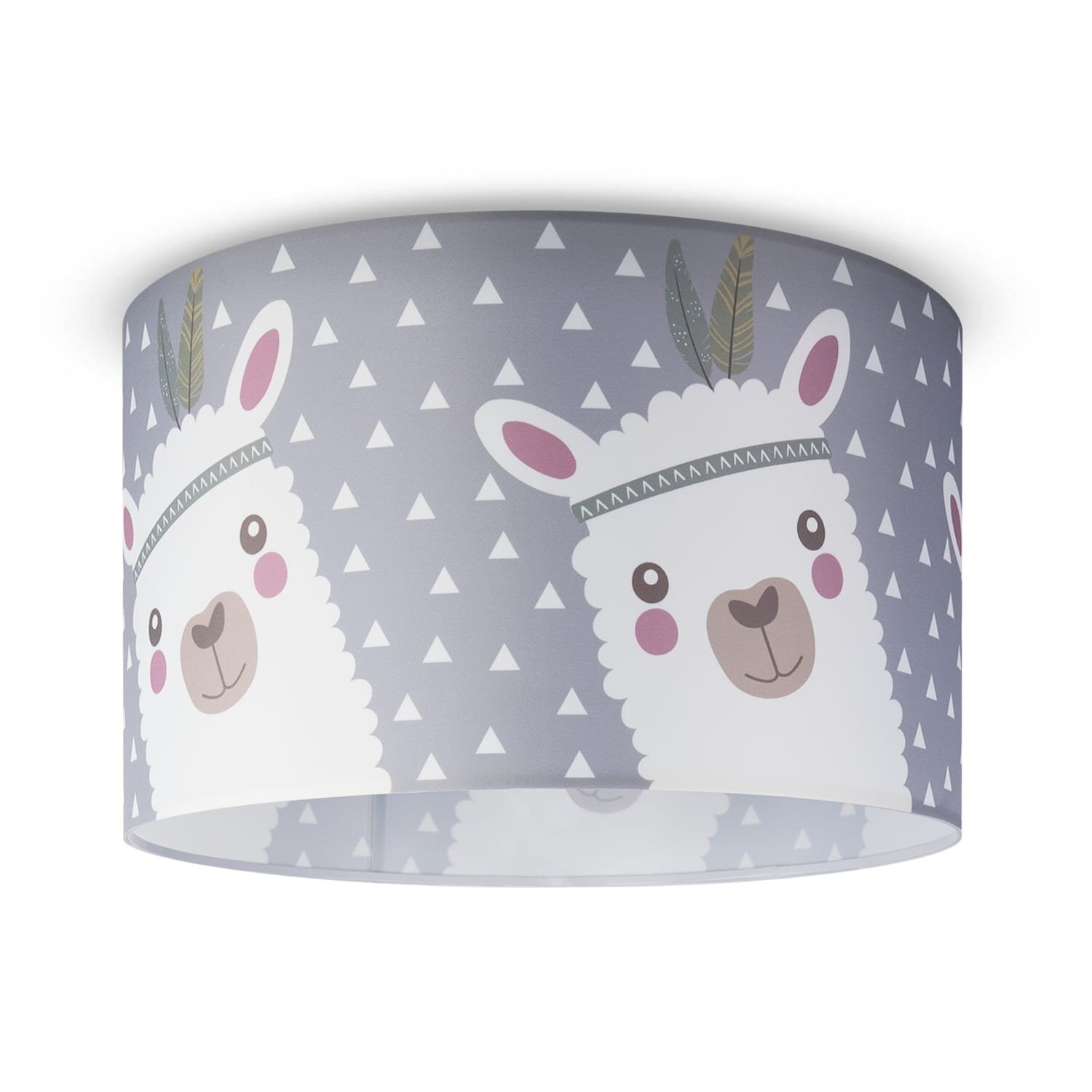 teppich.pl Lampa sufitowa Loro jasnoszary