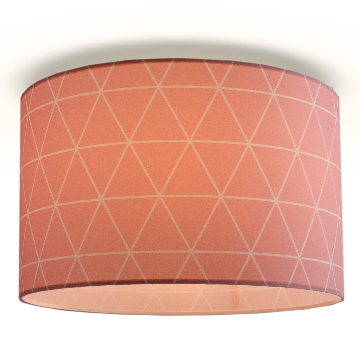 teppich.pl Lampa sufitowa Loro różowy