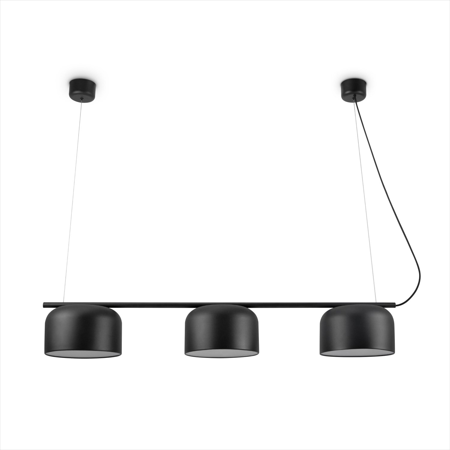 teppich.pl Lampa wisząca Bovel czarny