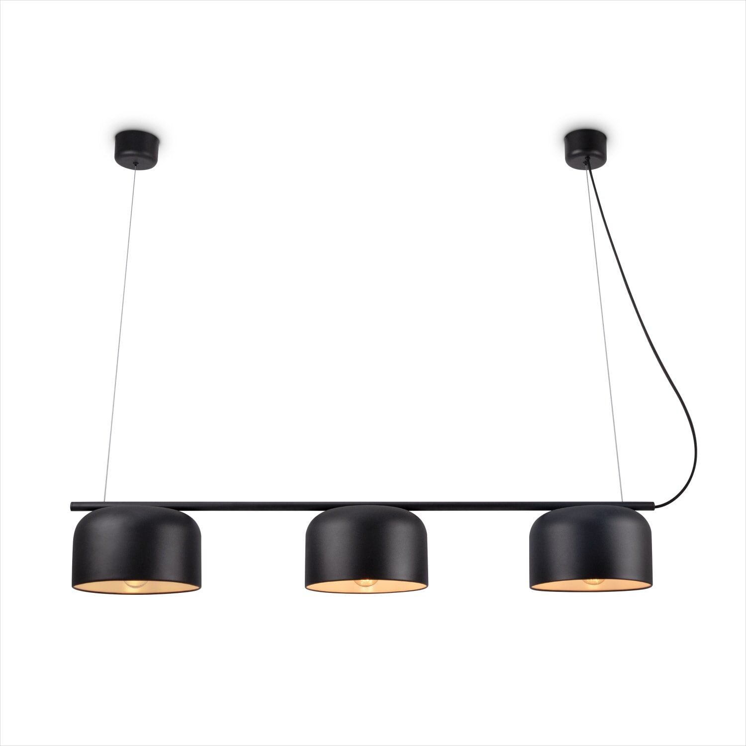 teppich.pl Lampa wisząca Bovel czarny