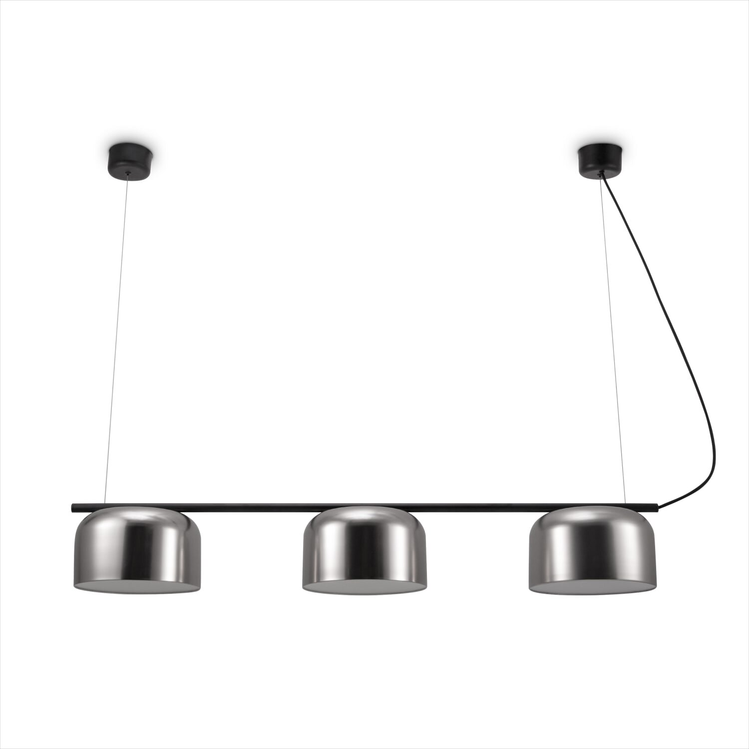 teppich.pl Lampa wisząca Bovel nikiel
