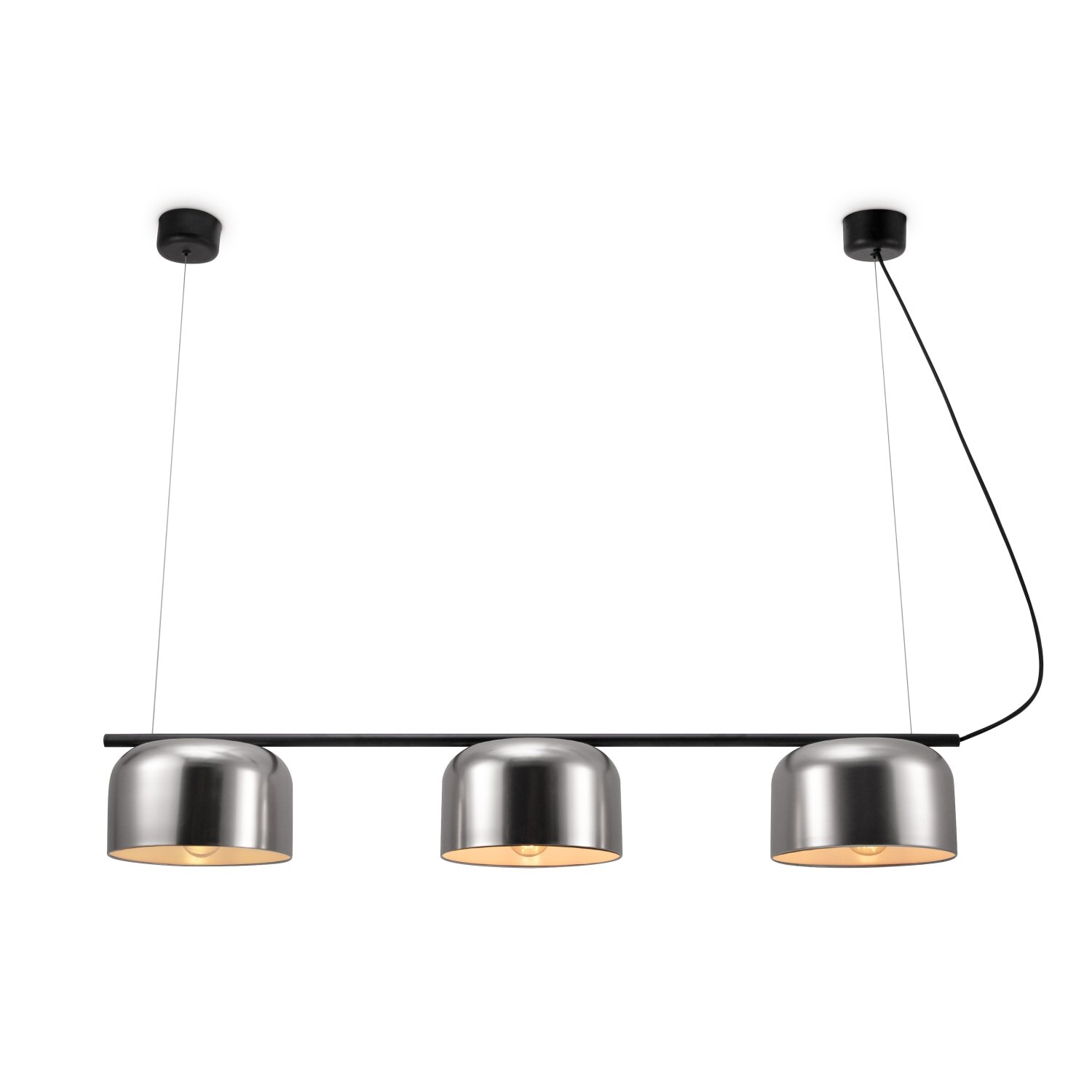 teppich.pl Lampa wisząca Bovel nikiel