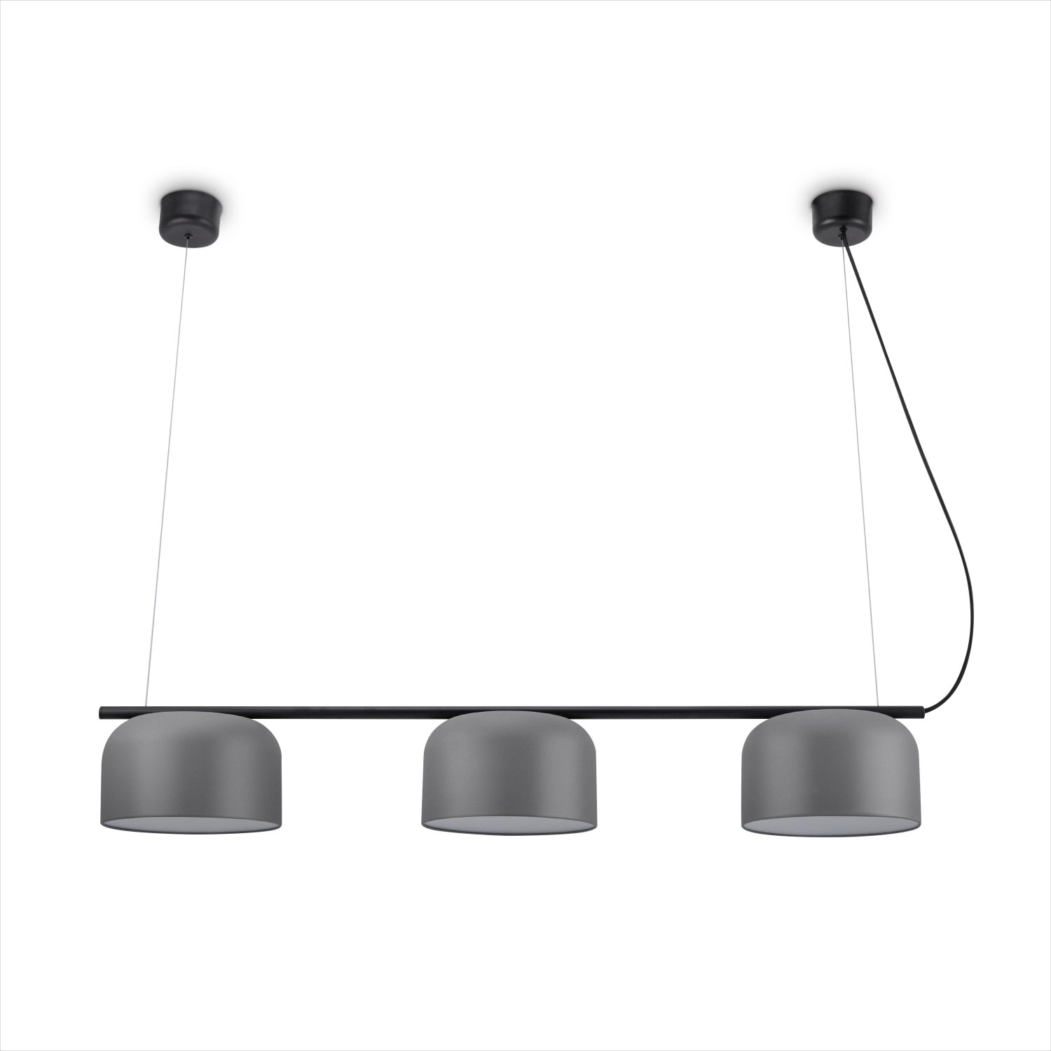 teppich.pl Lampa wisząca Bovel szary