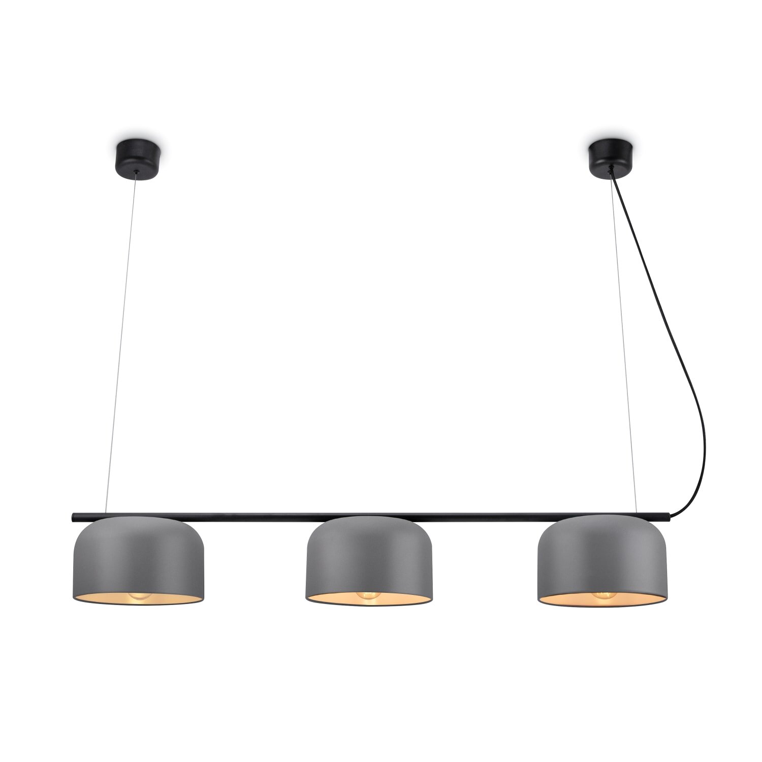teppich.pl Lampa wisząca Bovel szary