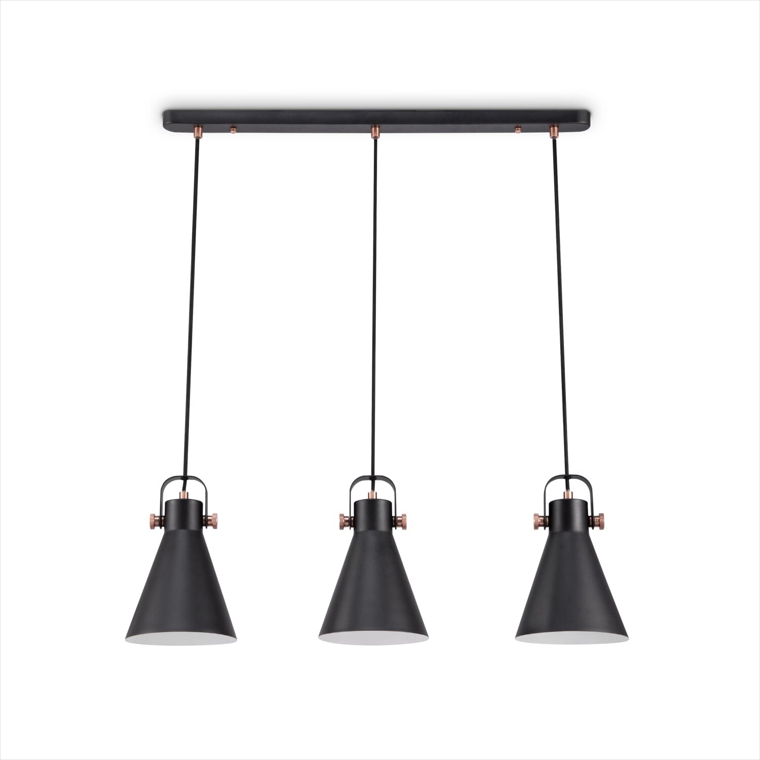 teppich.pl Lampa wisząca Caleo miedź