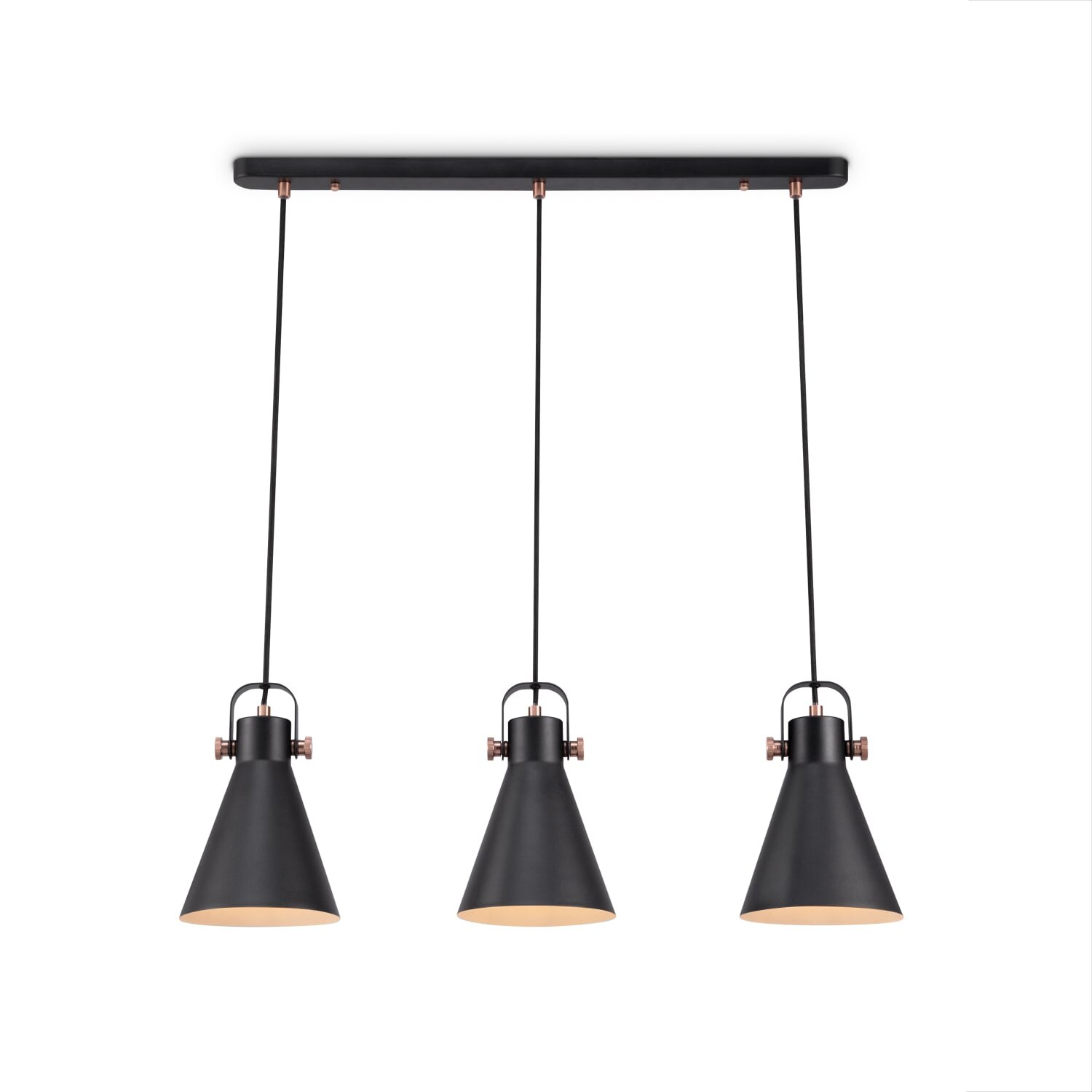 teppich.pl Lampa wisząca Caleo miedź