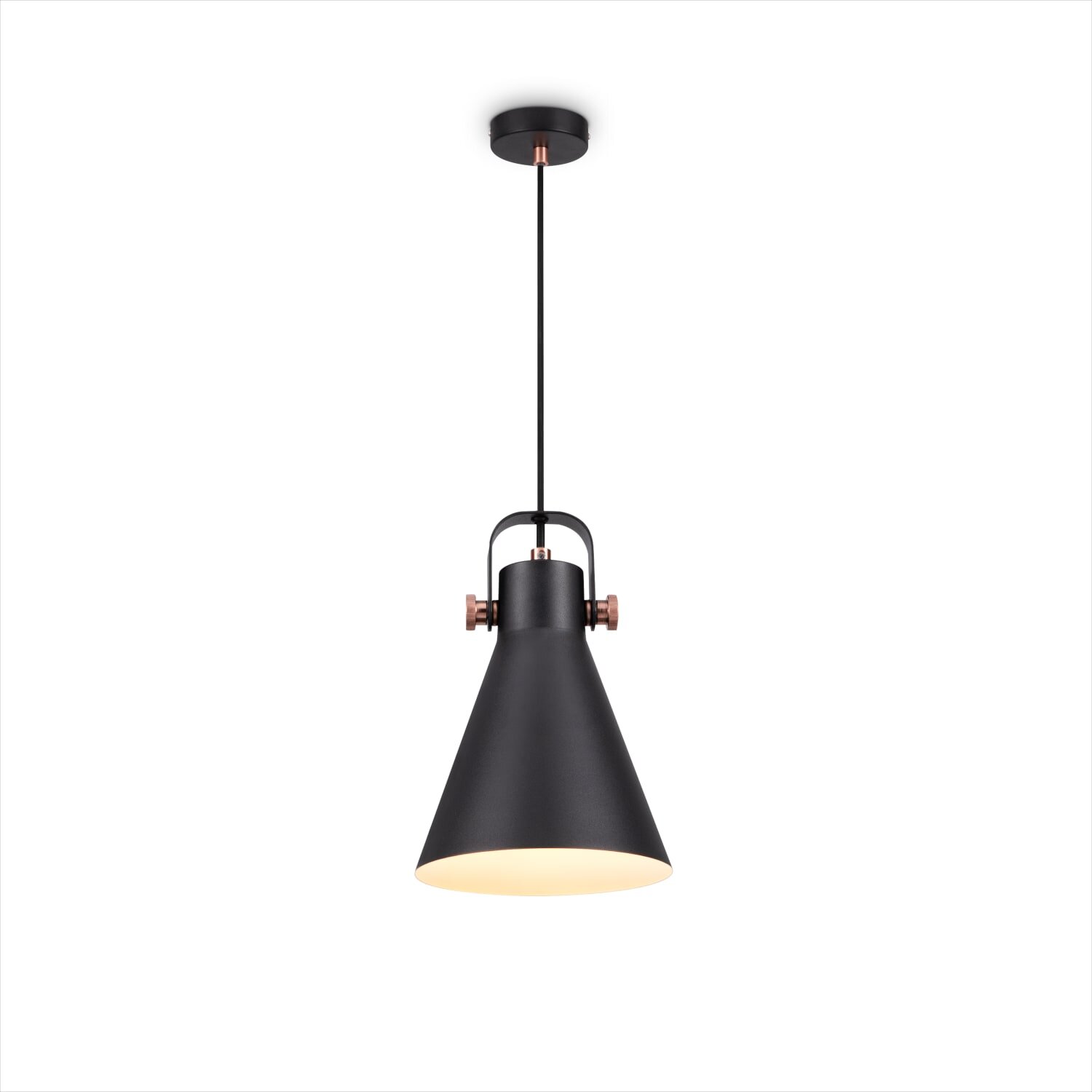 teppich.pl Lampa wisząca Caleo miedź