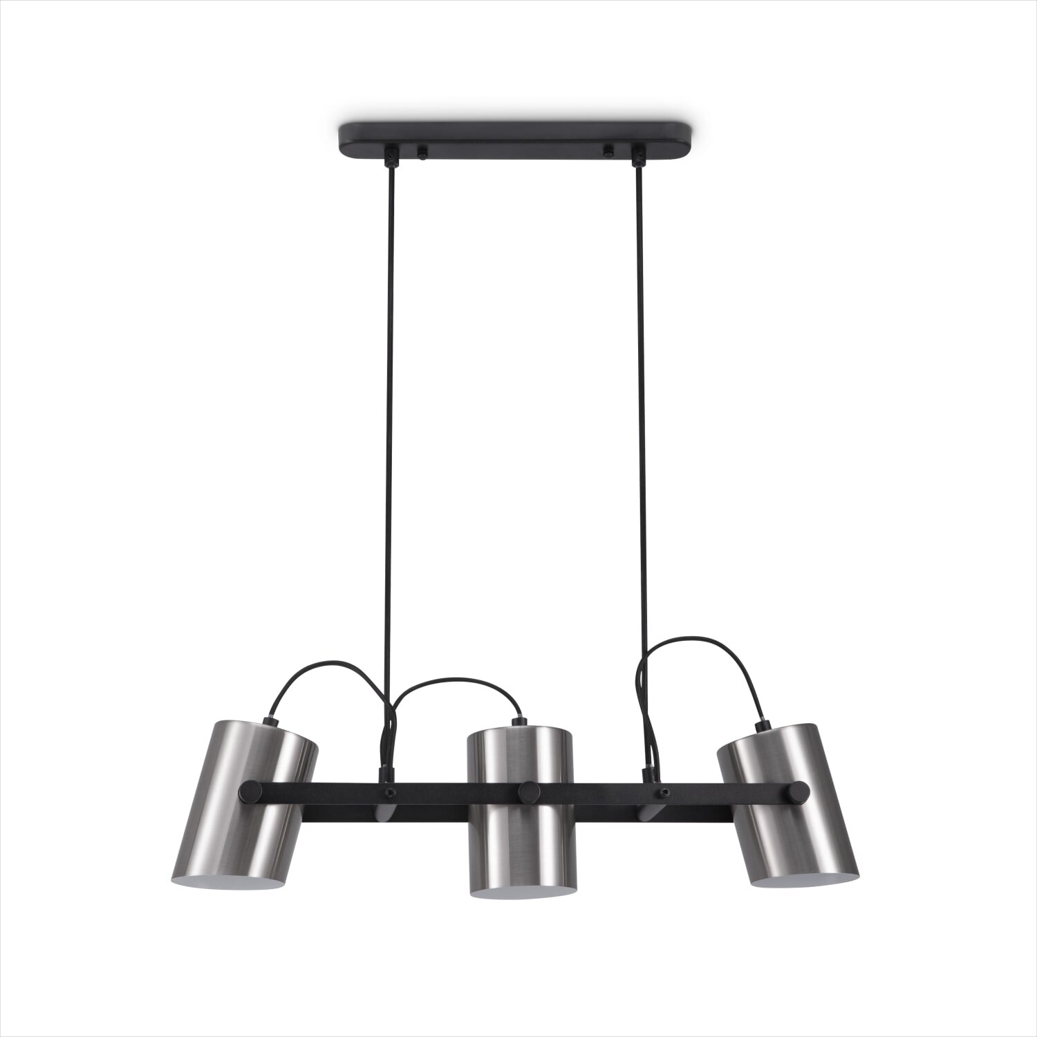 teppich.pl Lampa wisząca Caleo nikiel