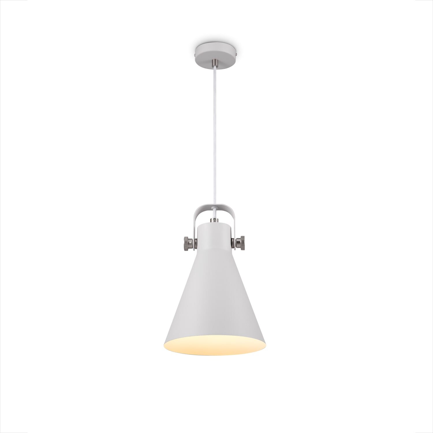 teppich.pl Lampa wisząca Caleo srebro