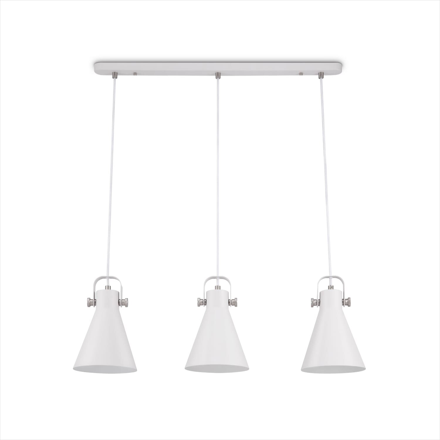 teppich.pl Lampa wisząca Caleo srebro