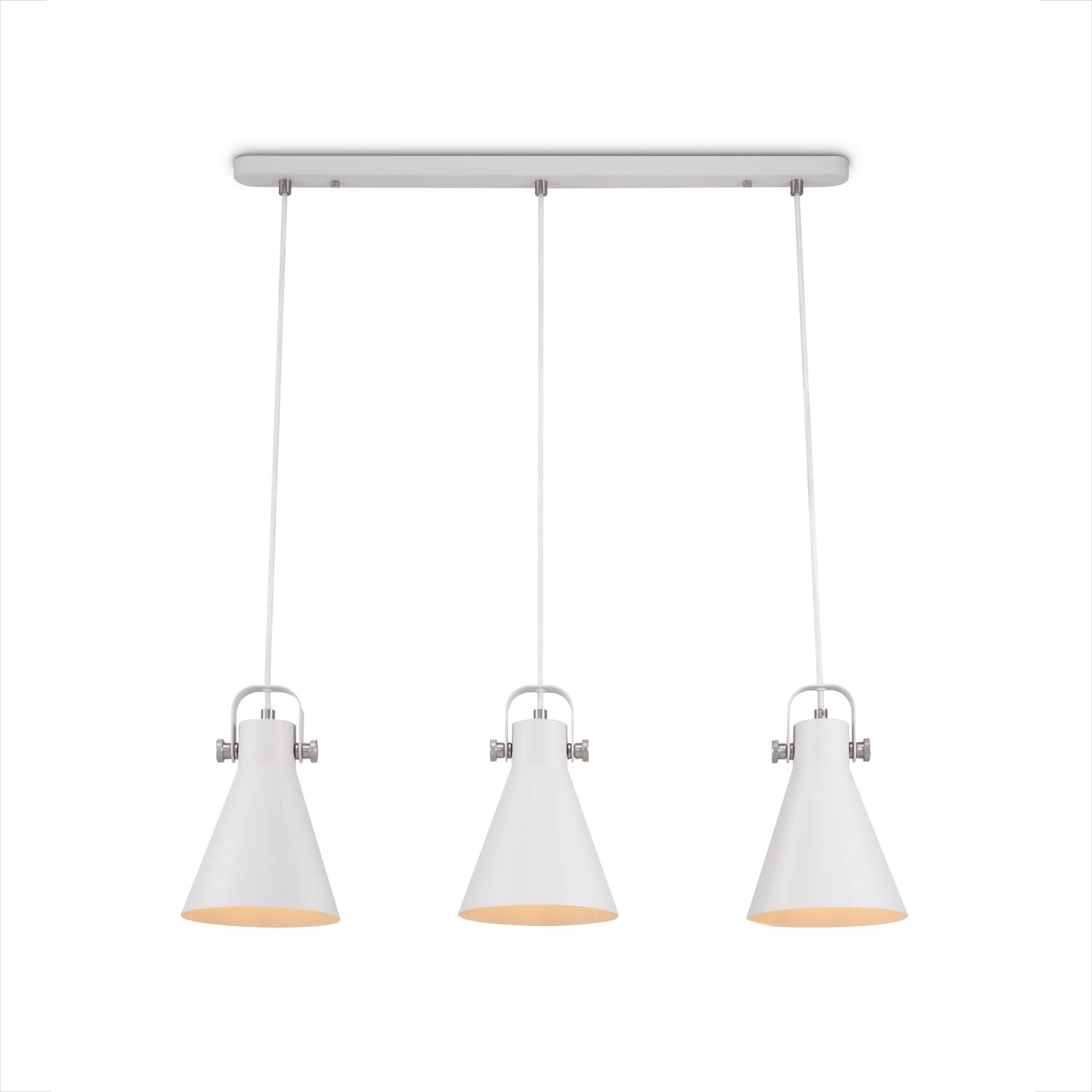 teppich.pl Lampa wisząca Caleo srebro