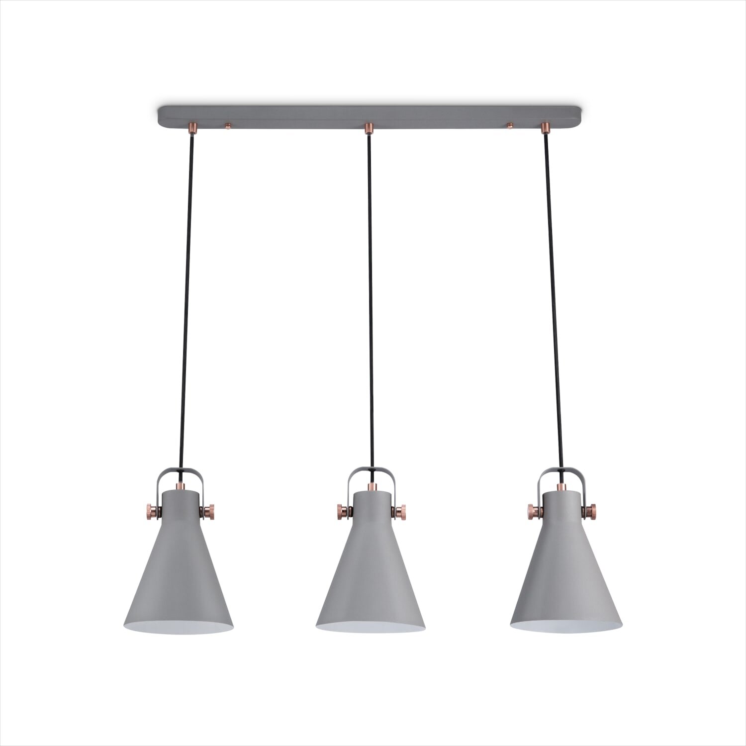 teppich.pl Lampa wisząca Caleo szary