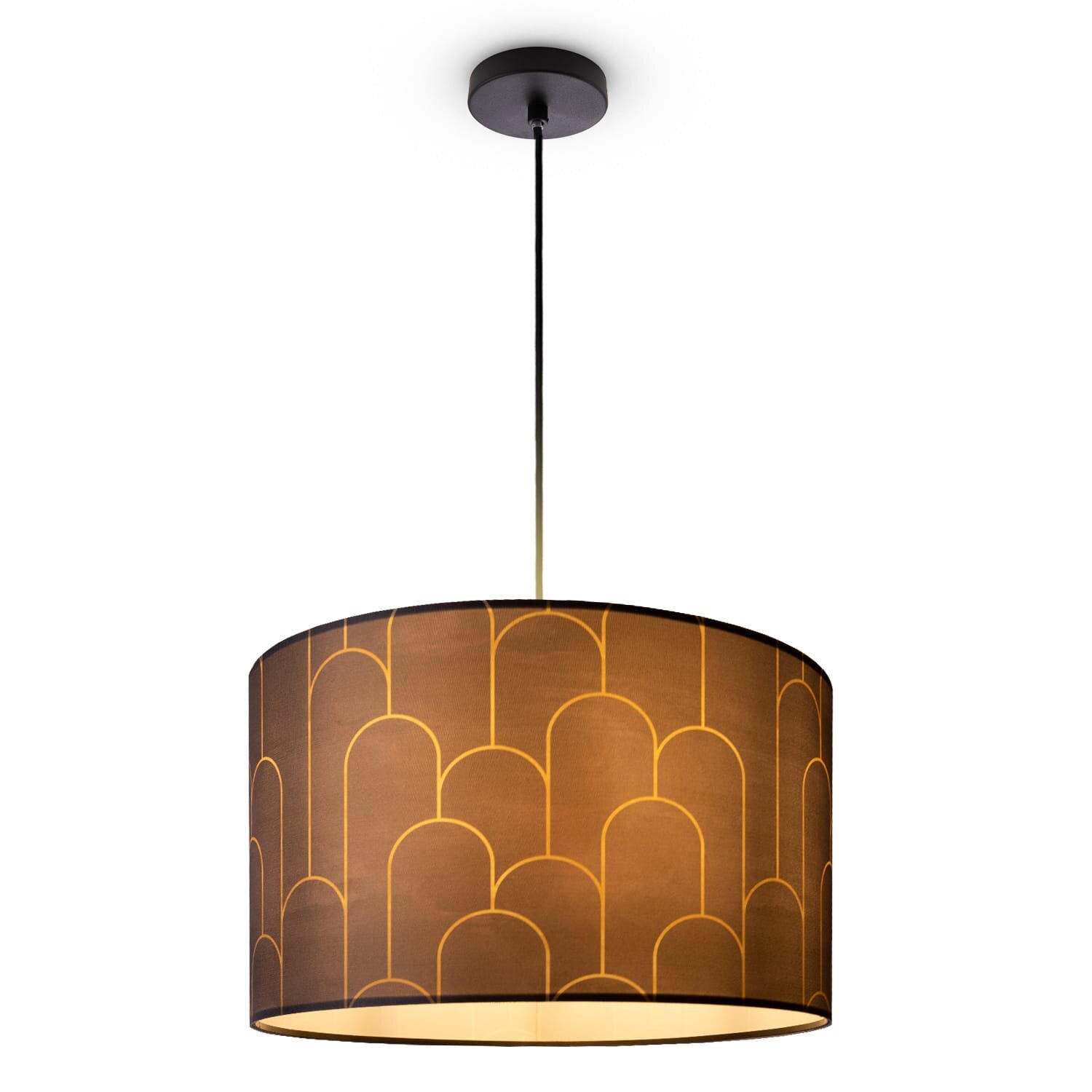 teppich.pl Lampa wisząca Glow antracyt