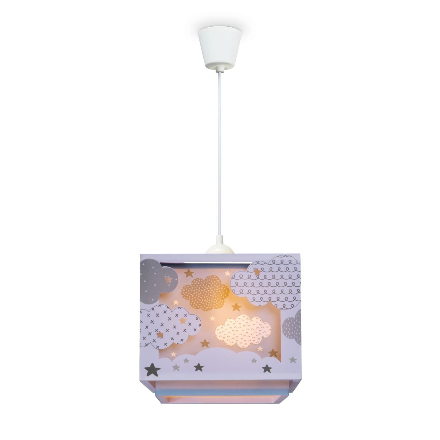 teppich.pl Lampa wisząca Julia jasnoniebieski