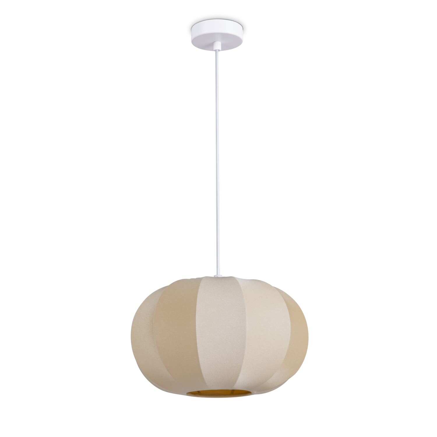 teppich.pl Lampa wisząca Klare beżowy