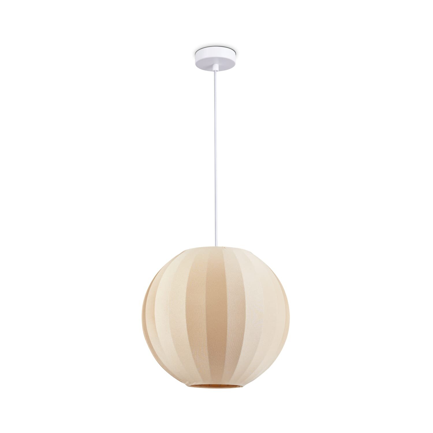 teppich.pl Lampa wisząca Klare beżowy