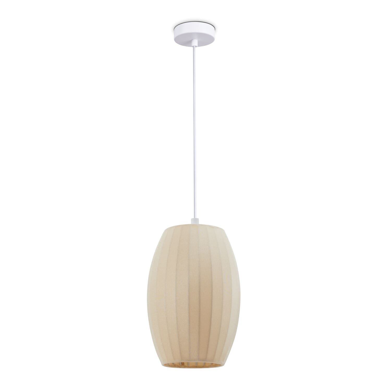 teppich.pl Lampa wisząca Klare beżowy