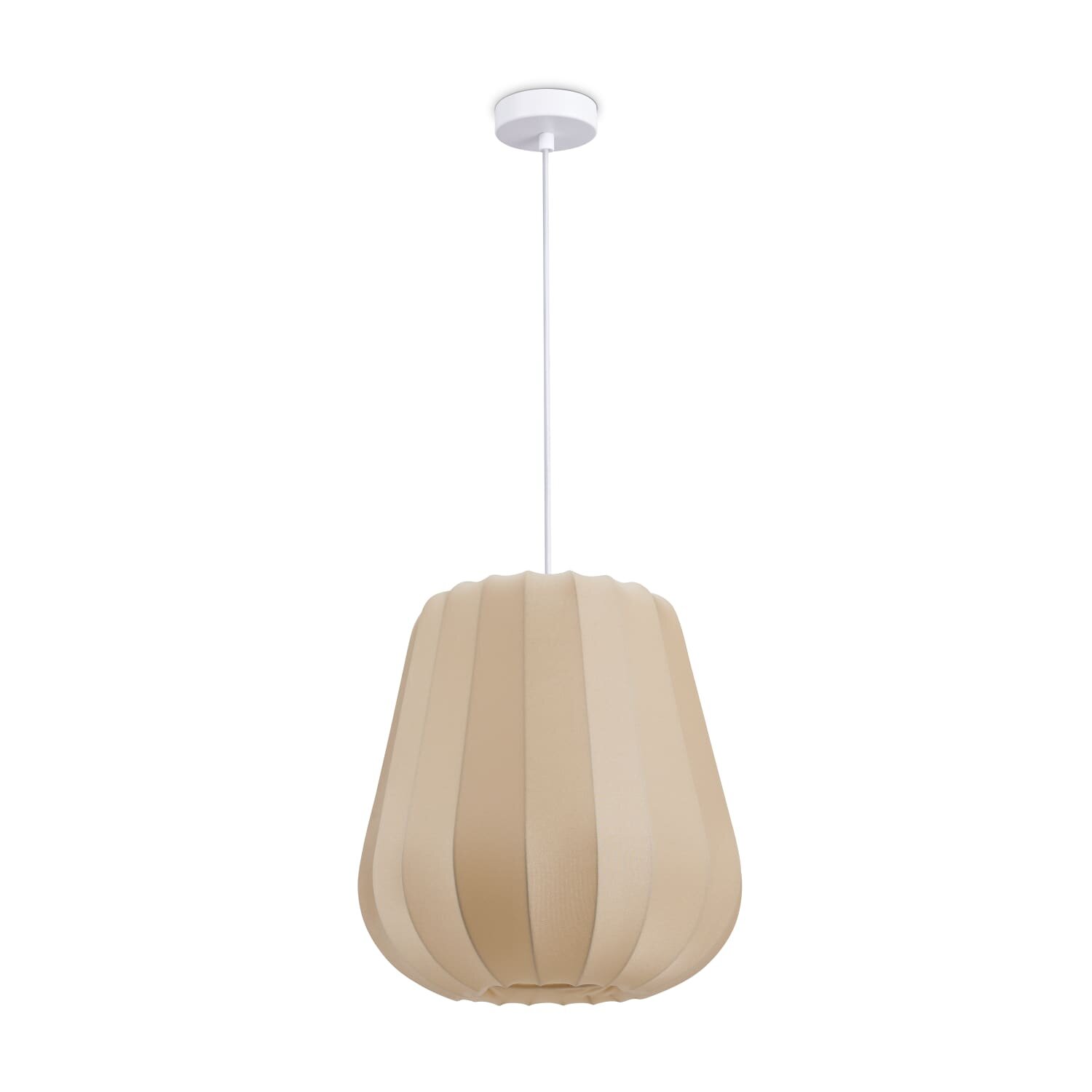 teppich.pl Lampa wisząca Klare beżowy