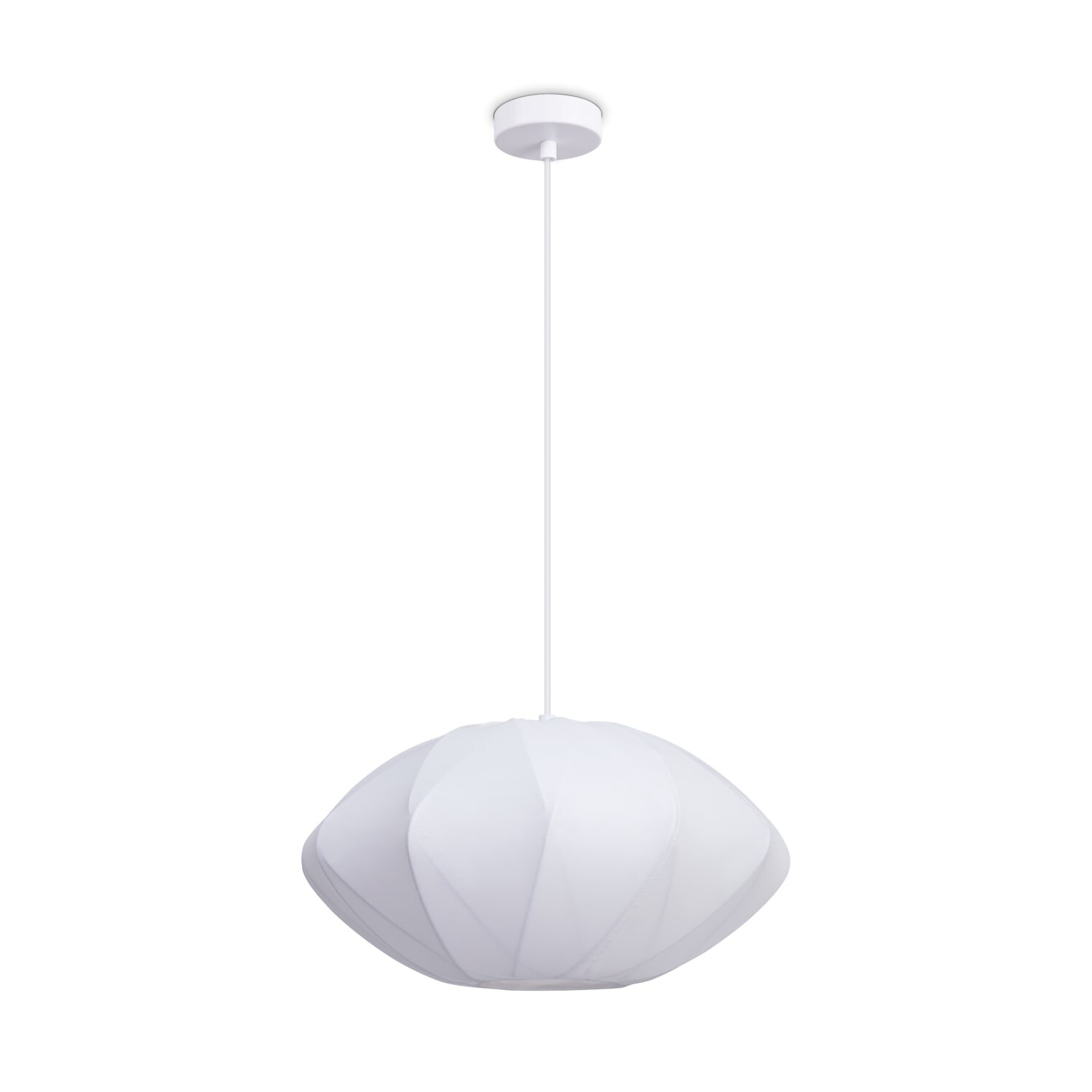 teppich.pl Lampa wisząca Klare biały
