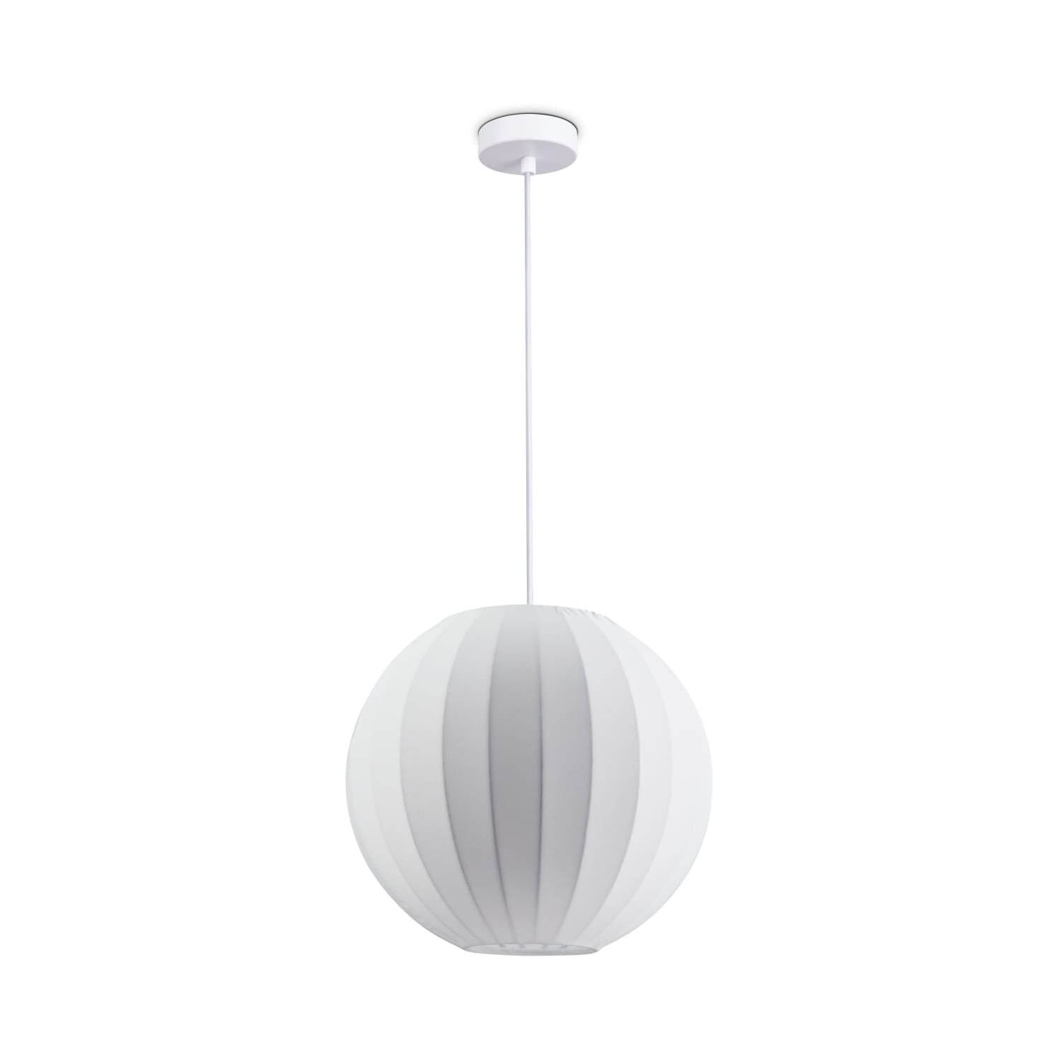 teppich.pl Lampa wisząca Klare biały