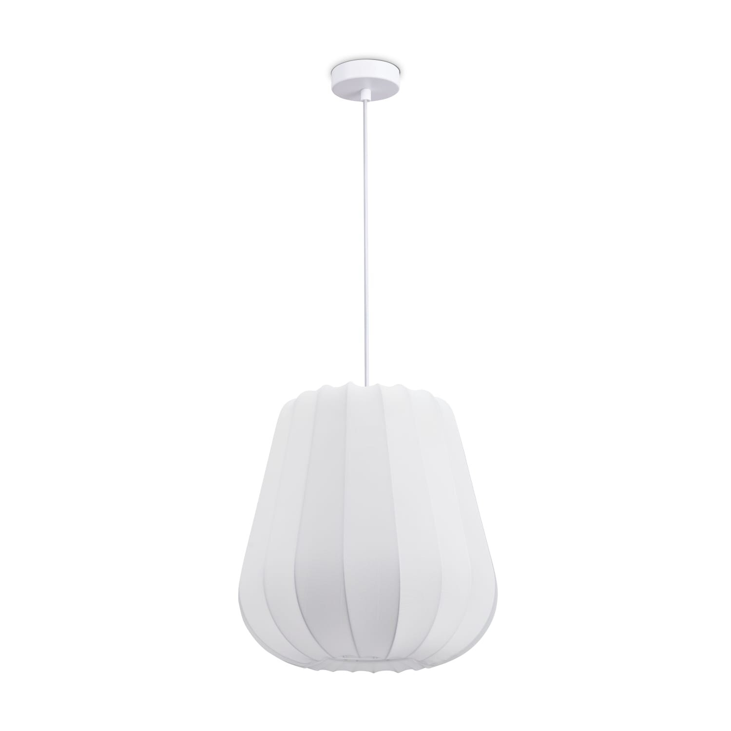 teppich.pl Lampa wisząca Klare biały