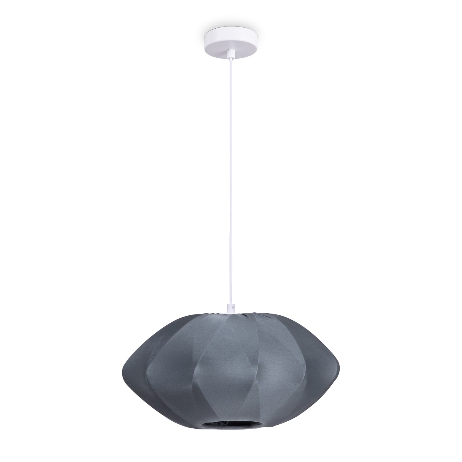 teppich.pl Lampa wisząca Klare jasnoszary