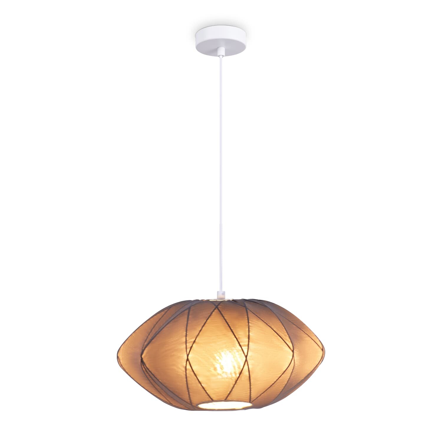 teppich.pl Lampa wisząca Klare jasnoszary