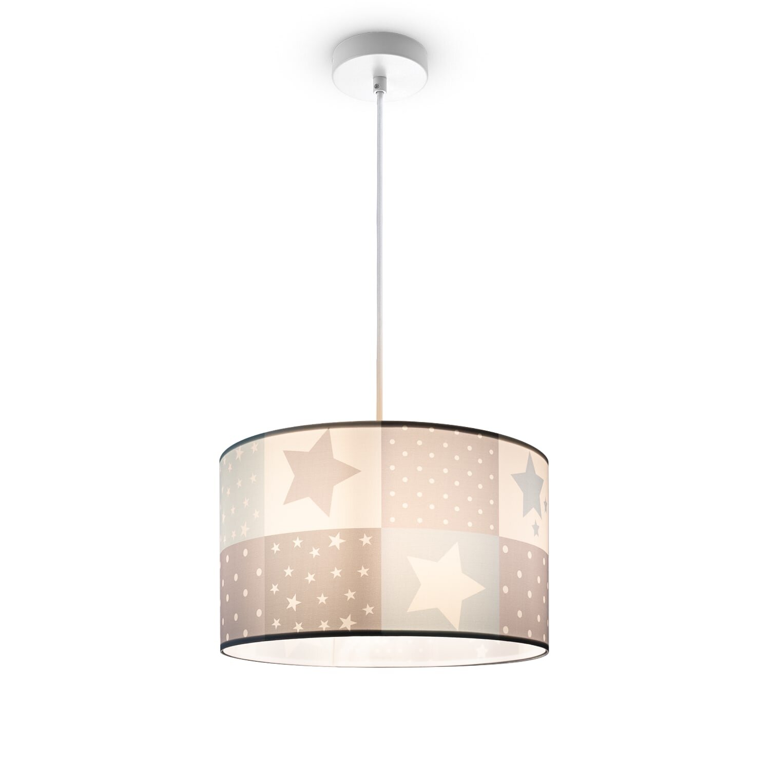 teppich.pl Lampa wisząca Kosmos jasnoniebieski