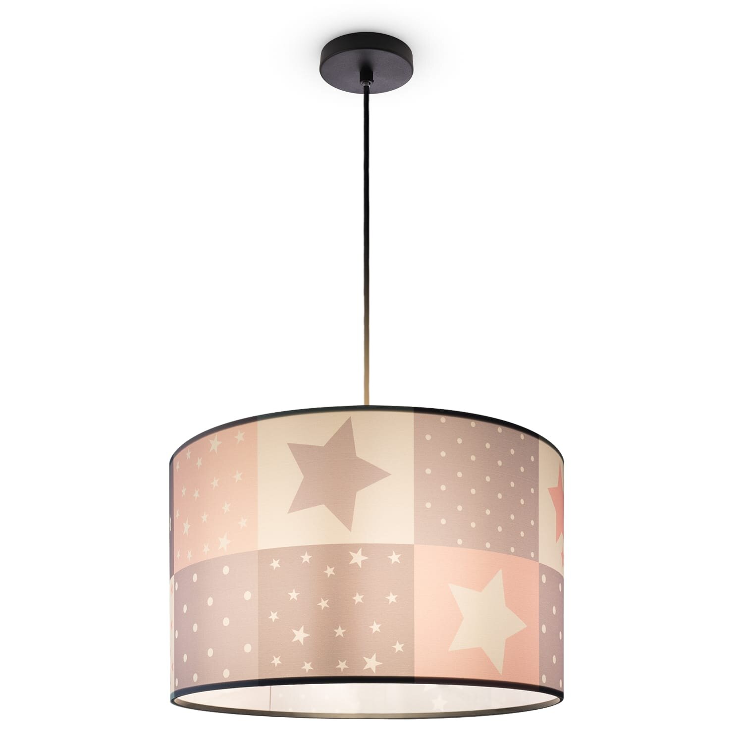 teppich.pl Lampa wisząca Kosmos różowy