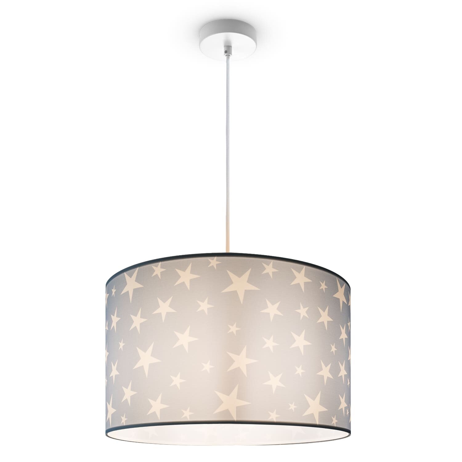 teppich.pl Lampa wisząca Loro biały
