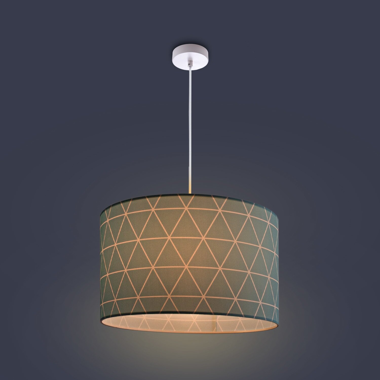 teppich.pl Lampa wisząca Loro jasnoniebieski