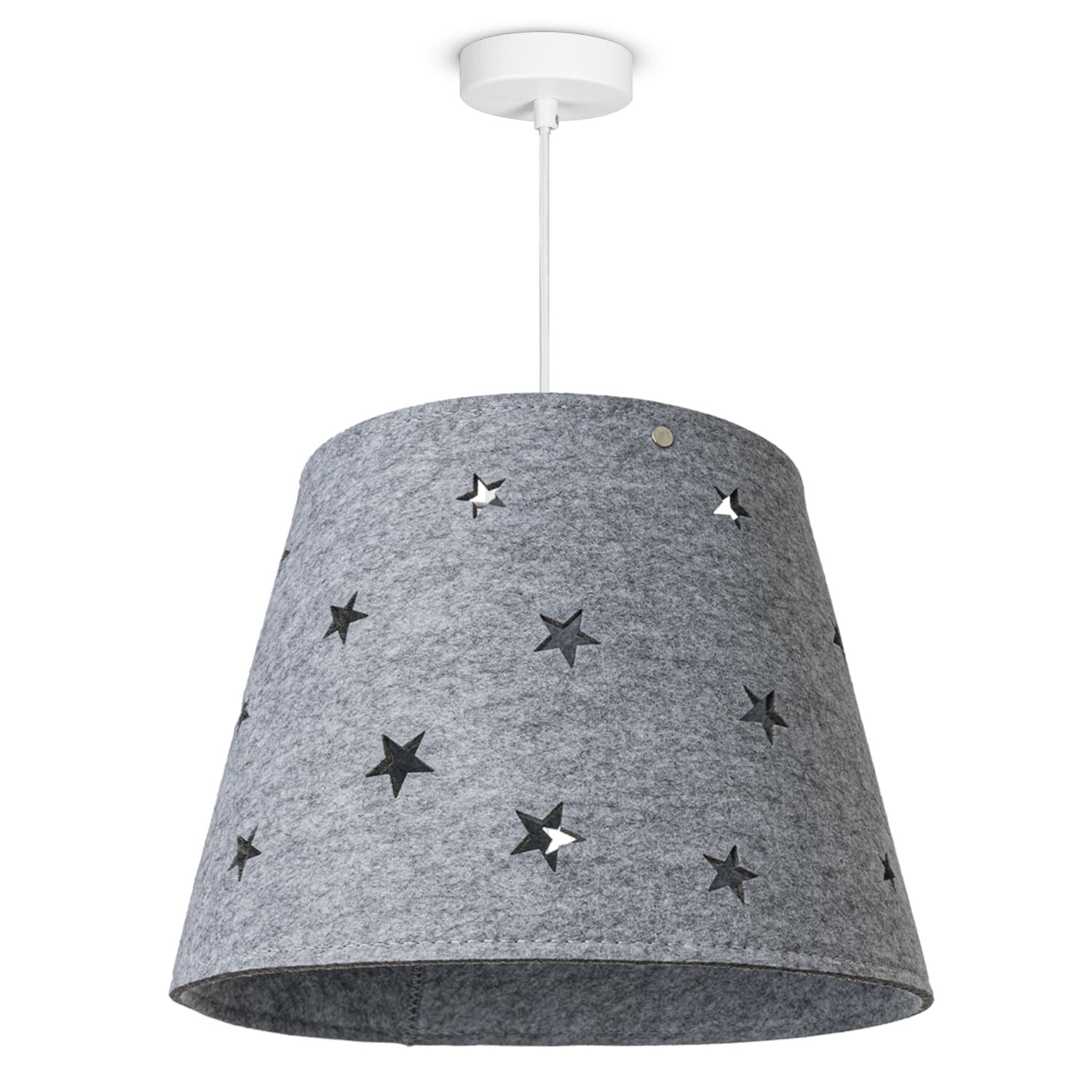 teppich.pl Lampa wisząca Loro jasnoszary