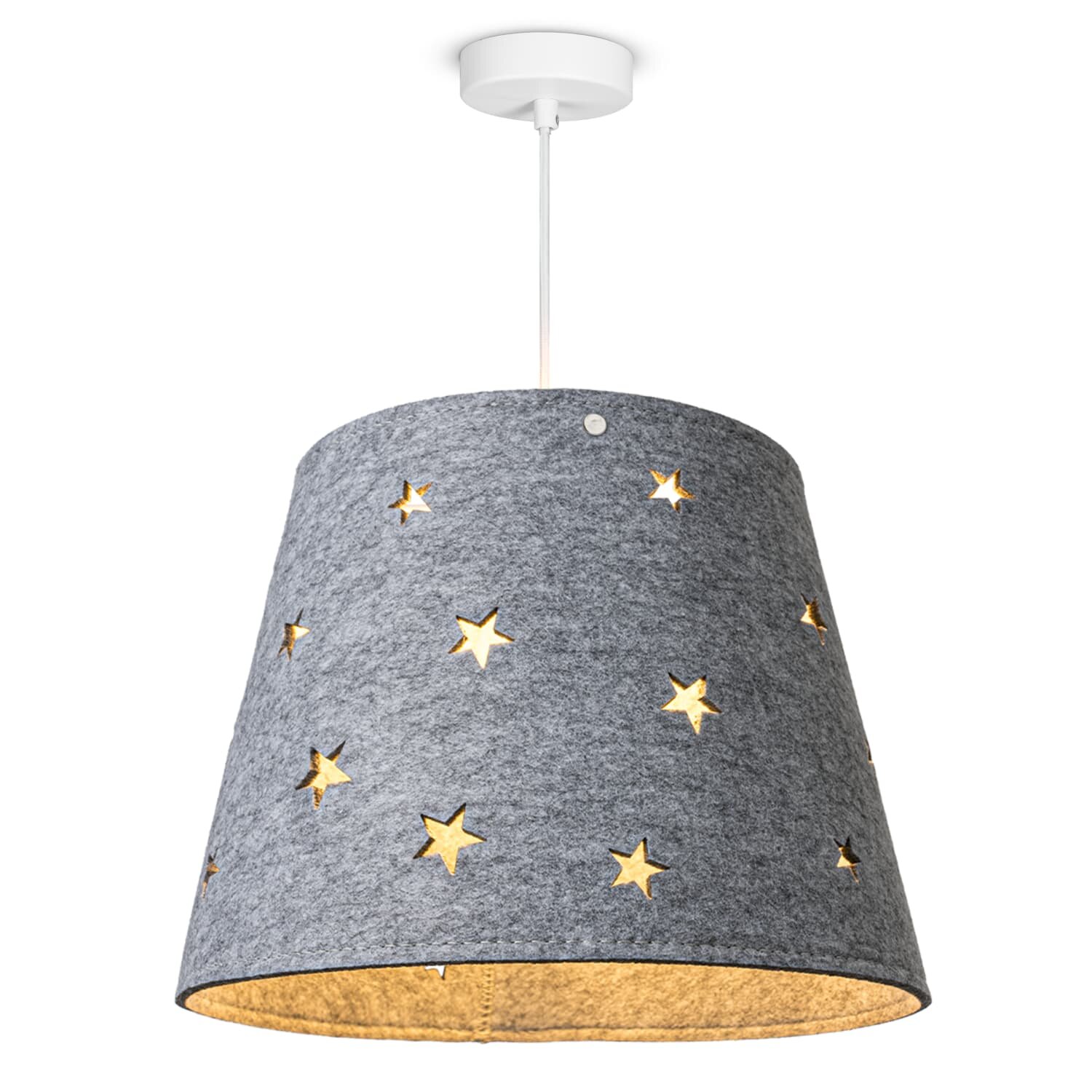 teppich.pl Lampa wisząca Loro jasnoszary